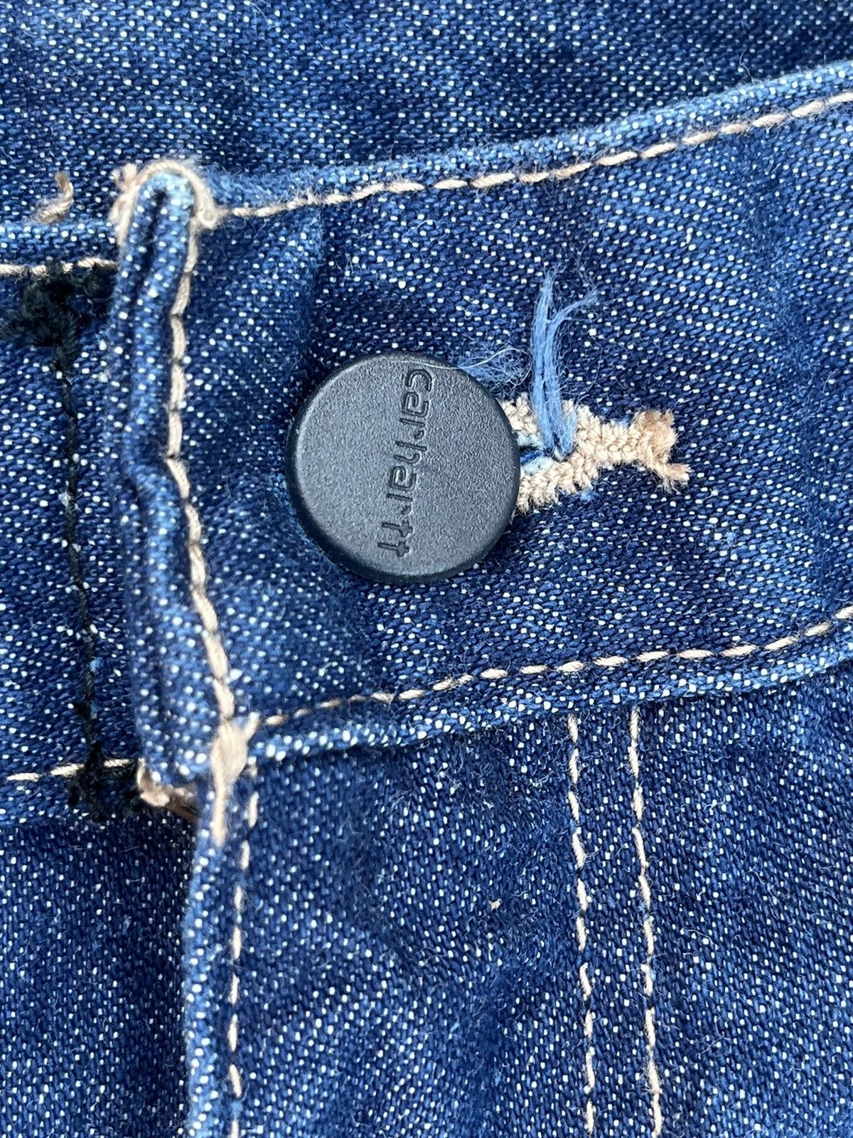 Carhartt FLAME RESISTANT CARHARTT DENIM 🔥 Size US 32 / EU 48 - 7 Thumbnail