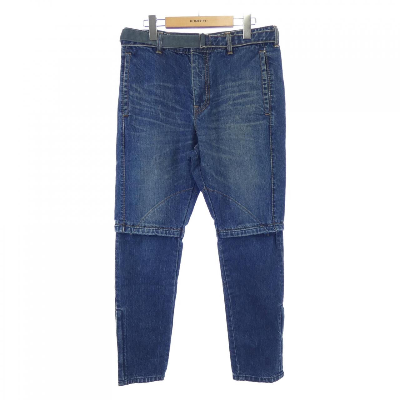 Sacai Sacai 19-01902M Jeans Denim Jeans 19-01902M DUTY FREE for USA