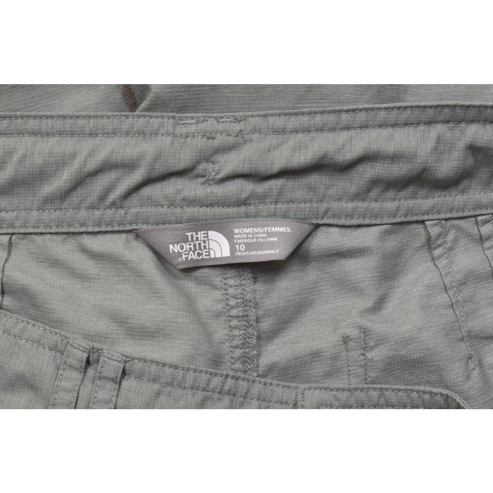 The North Face The North Face Women Size 10 Gray Aphrodite 2.0 Capri Hiking Pants Lightweight Size 32" / US 10 / IT 46 - 6 Thumbnail