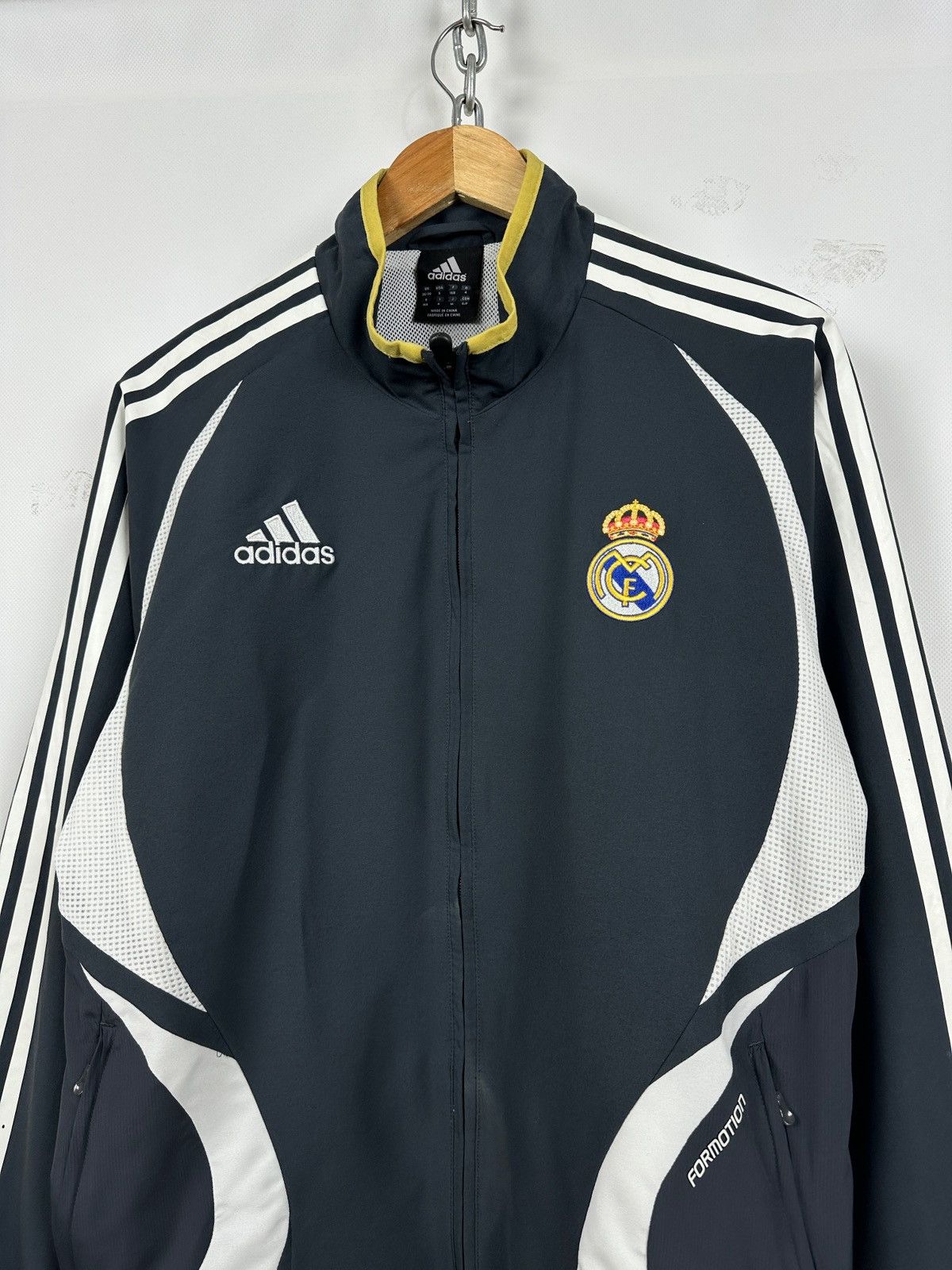 Adidas 2006/07 Adidas Real Madrid Presentation Formation Jacket Size US S / EU 44-46 / 1 - 4 Thumbnail