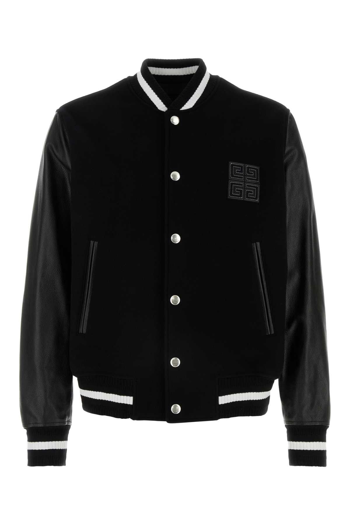 Givenchy Black Wool Blend Jacket Size US L / EU 52-54 / 3 - 1 Thumbnail