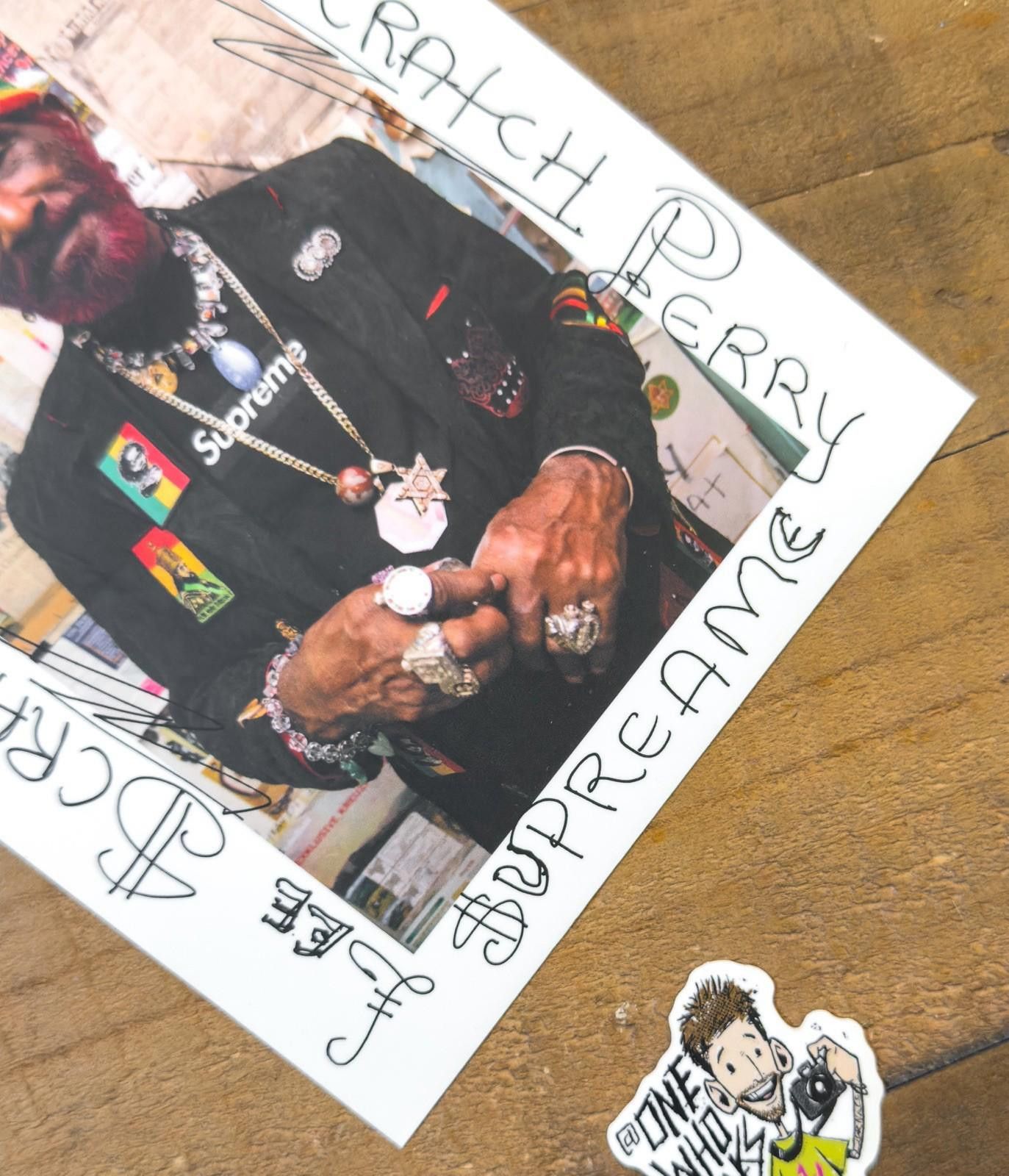 Supreme Supreme Lee Scratch Perry Sticker Set (SS10) Size ONE SIZE - 10 Thumbnail