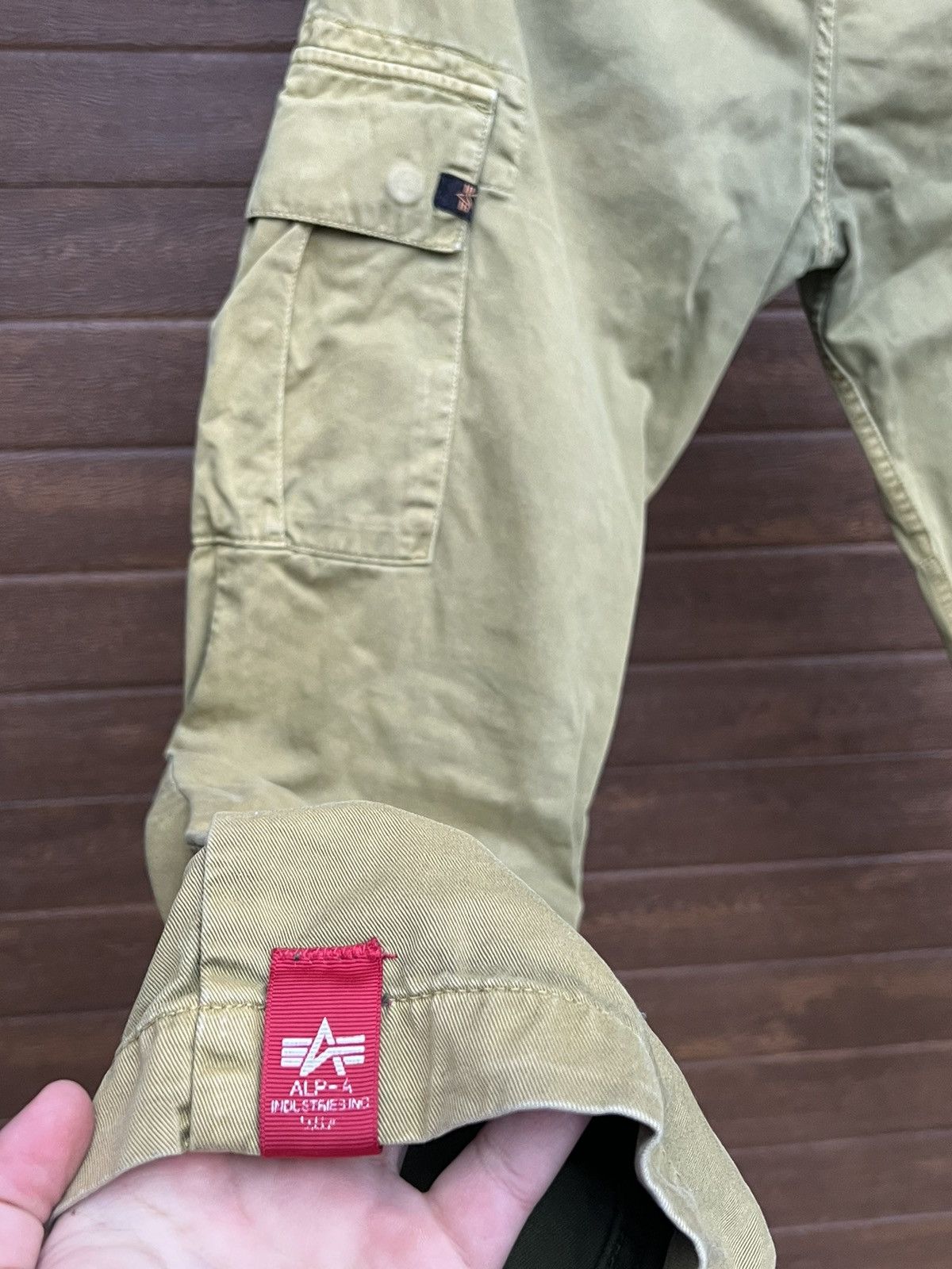 Alpha Industries 👖 Alpha Industries Vintage Cargo Pants Size US 34 / EU 50 - 5 Thumbnail