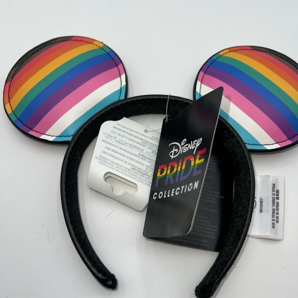 Disney Disney Pride Faux Leather Rainbow Minnie Ears Size ONE SIZE - 3 Thumbnail
