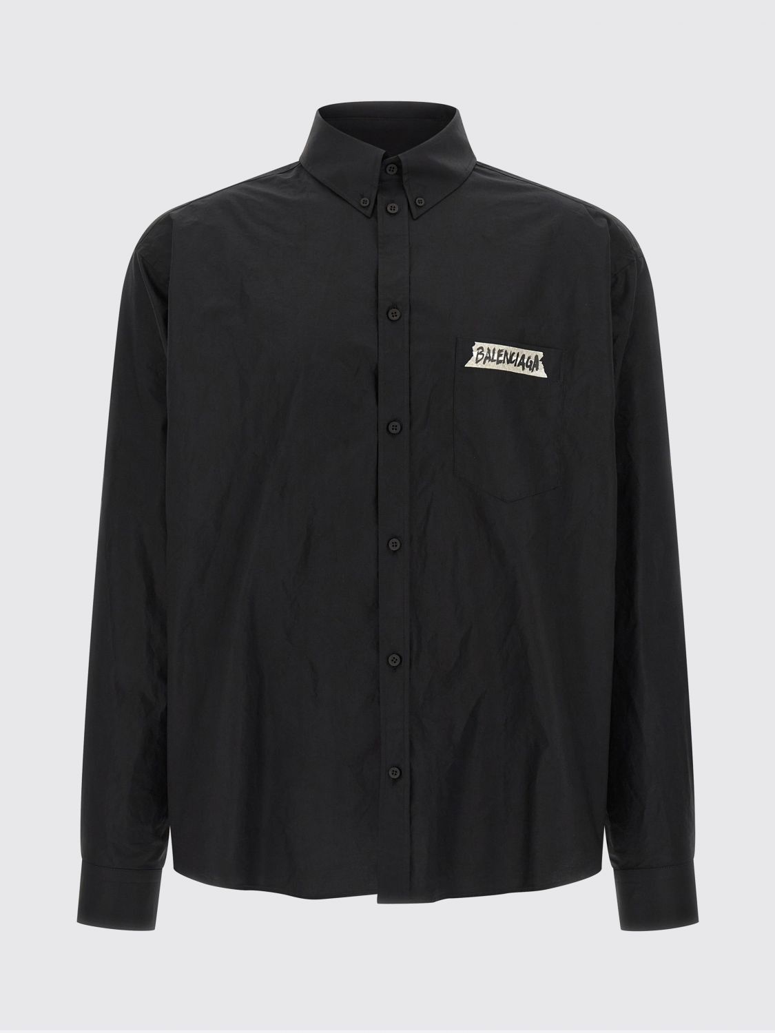 Balenciaga Balenciaga Shirt Men Black Size US M / EU 48-50 / 2 - 1 Preview