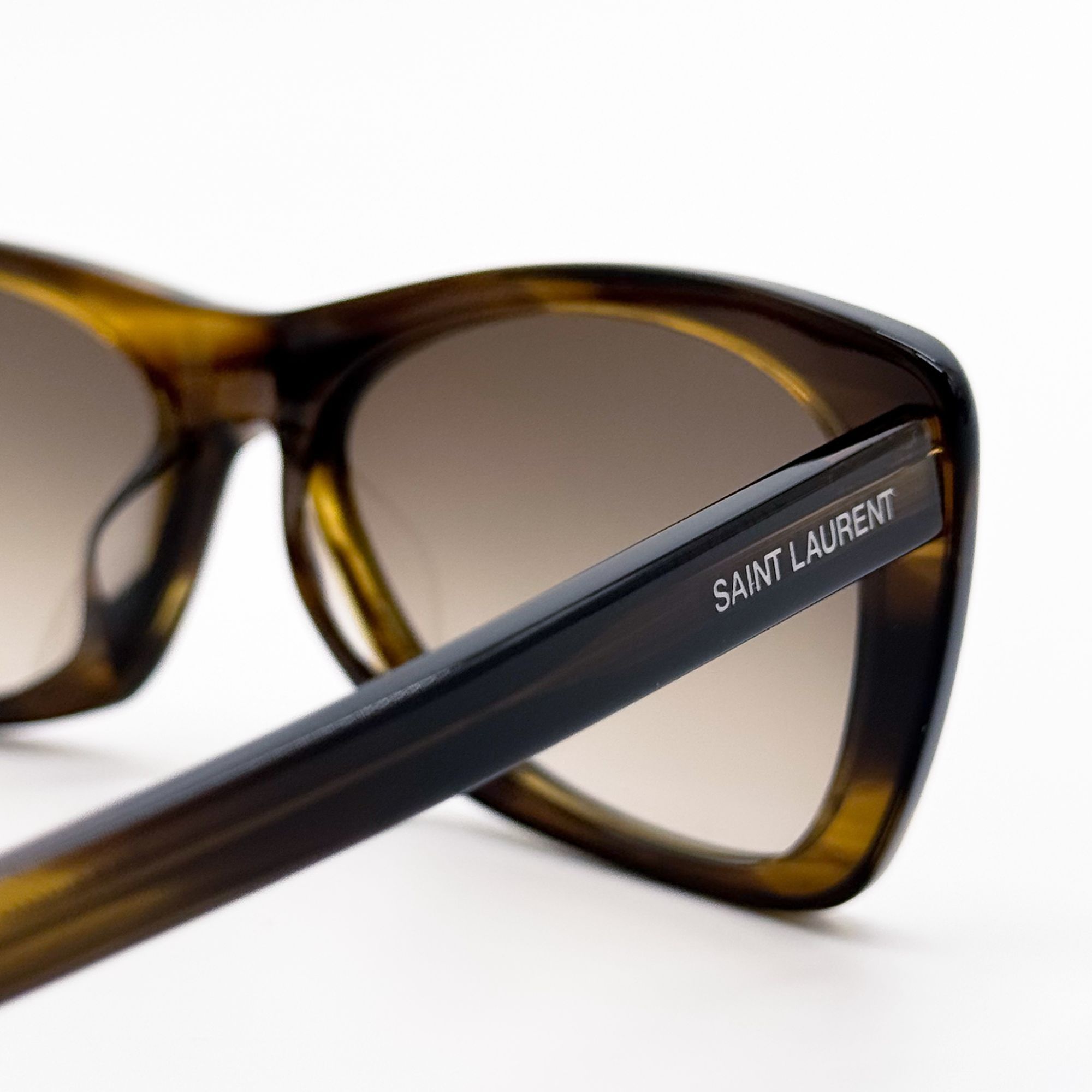 Saint Laurent Paris NEW SAINT LAURENT SUNGLASSES SL613 004 WOMEN HAVANA EYEWEAR Size ONE SIZE - 6 Thumbnail