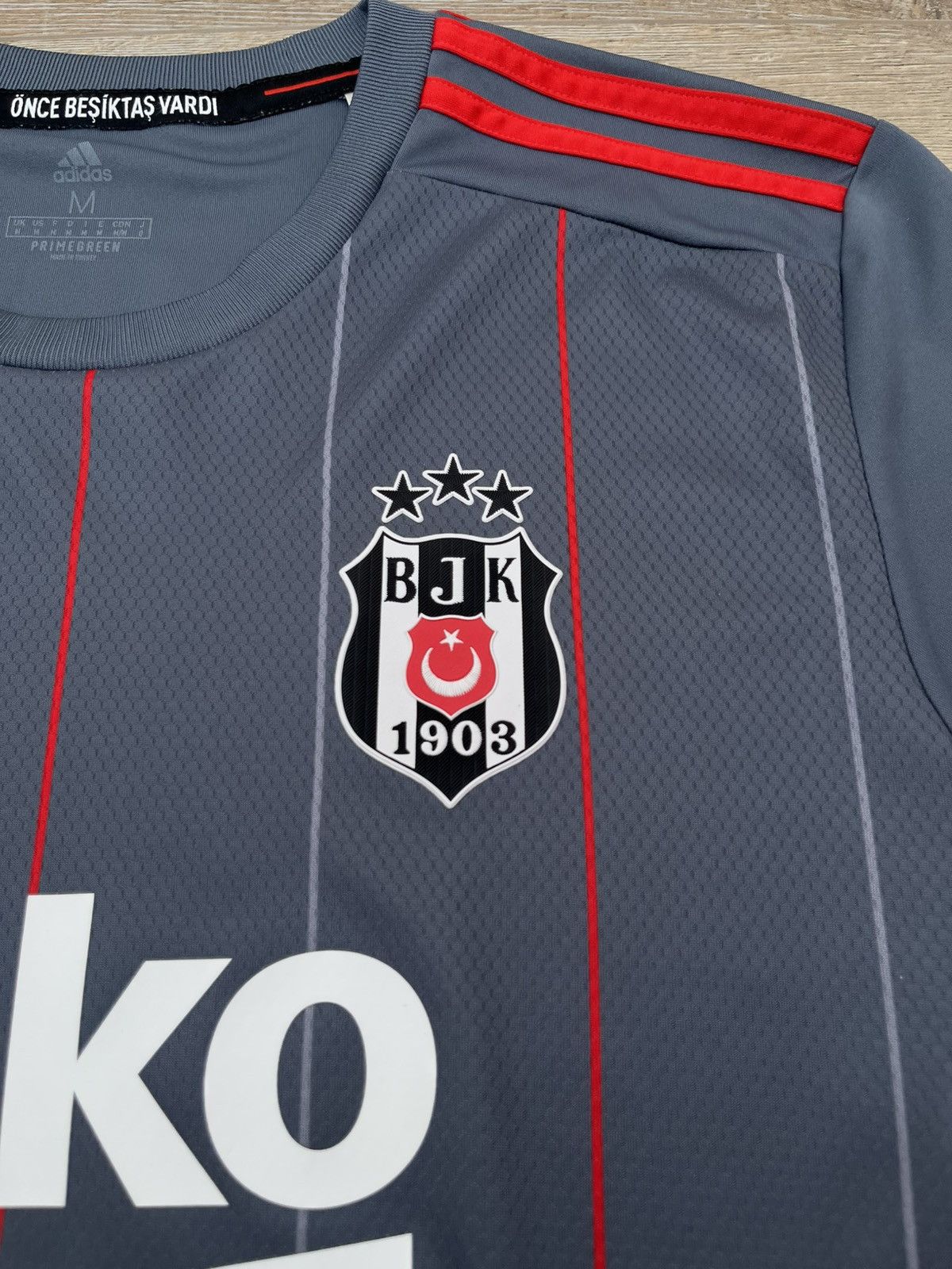 Adidas Adidas FC Besiktas 21/22 Third Kit Jersey #9 KAAN Size US M / EU 48-50 / 2 - 8 Thumbnail