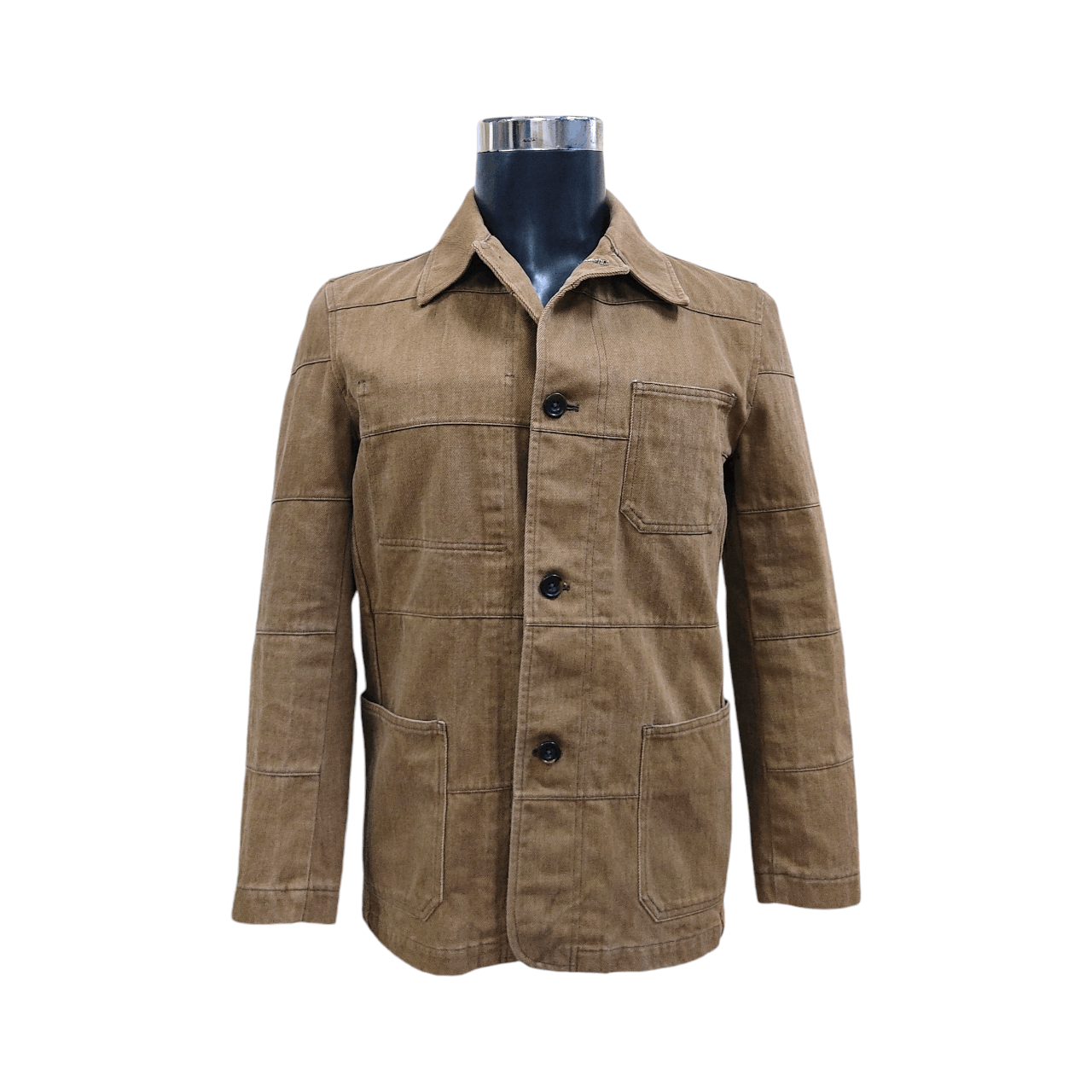 Japanese Brand The Difference By RUPERT Twill Overshirt Chore Jacket Size US S / EU 44-46 / 1 - 2 Thumbnail