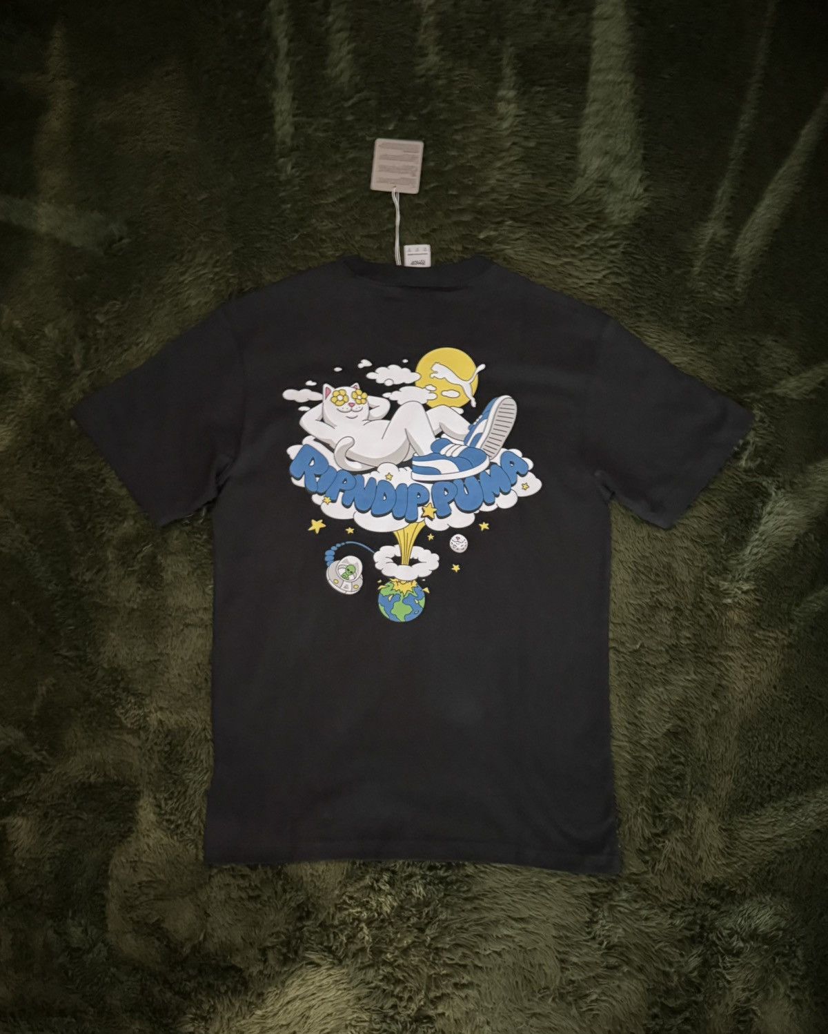 Puma [S] PUMA X RIPNDIP collaboration graphic T-shirts black Size US S / EU 44-46 / 1 - 6 Thumbnail