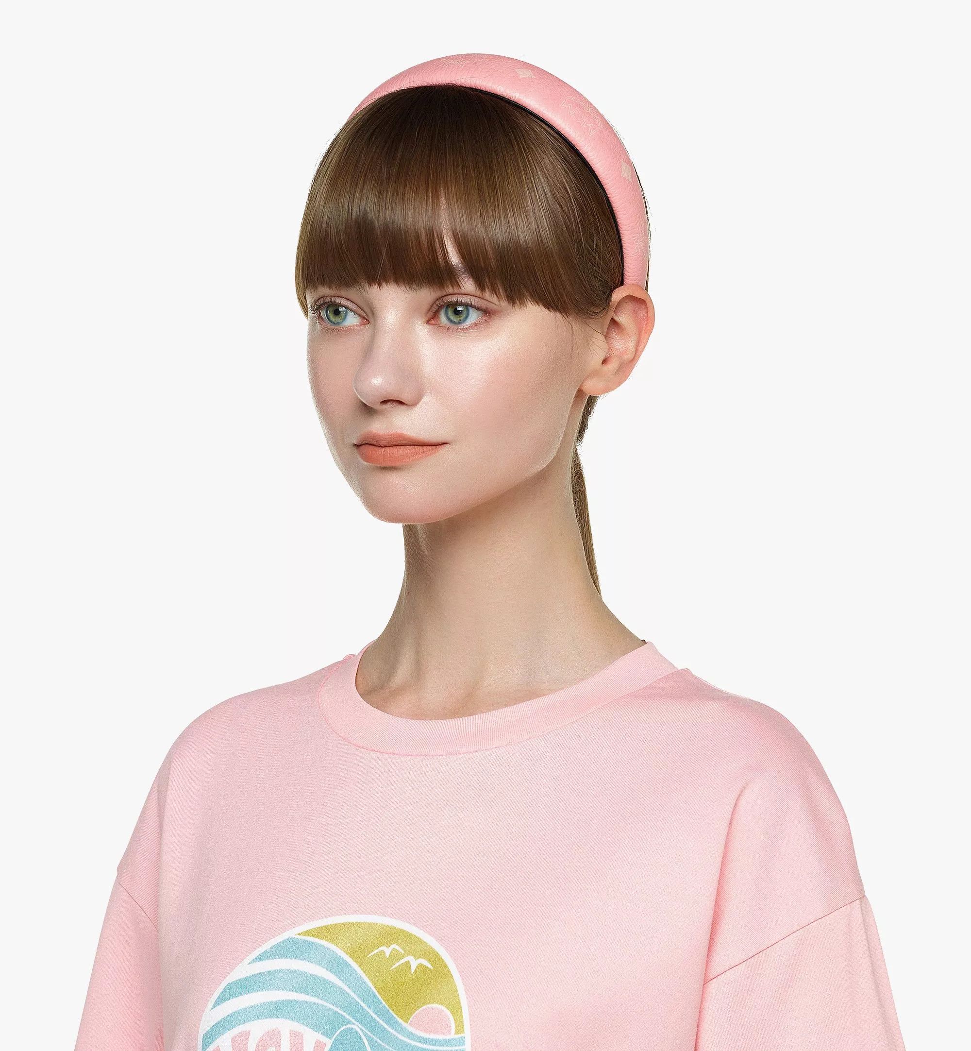 MCM o1mt1gz0125 Size: OS / Headband in Pink Size ONE SIZE - 7 Thumbnail