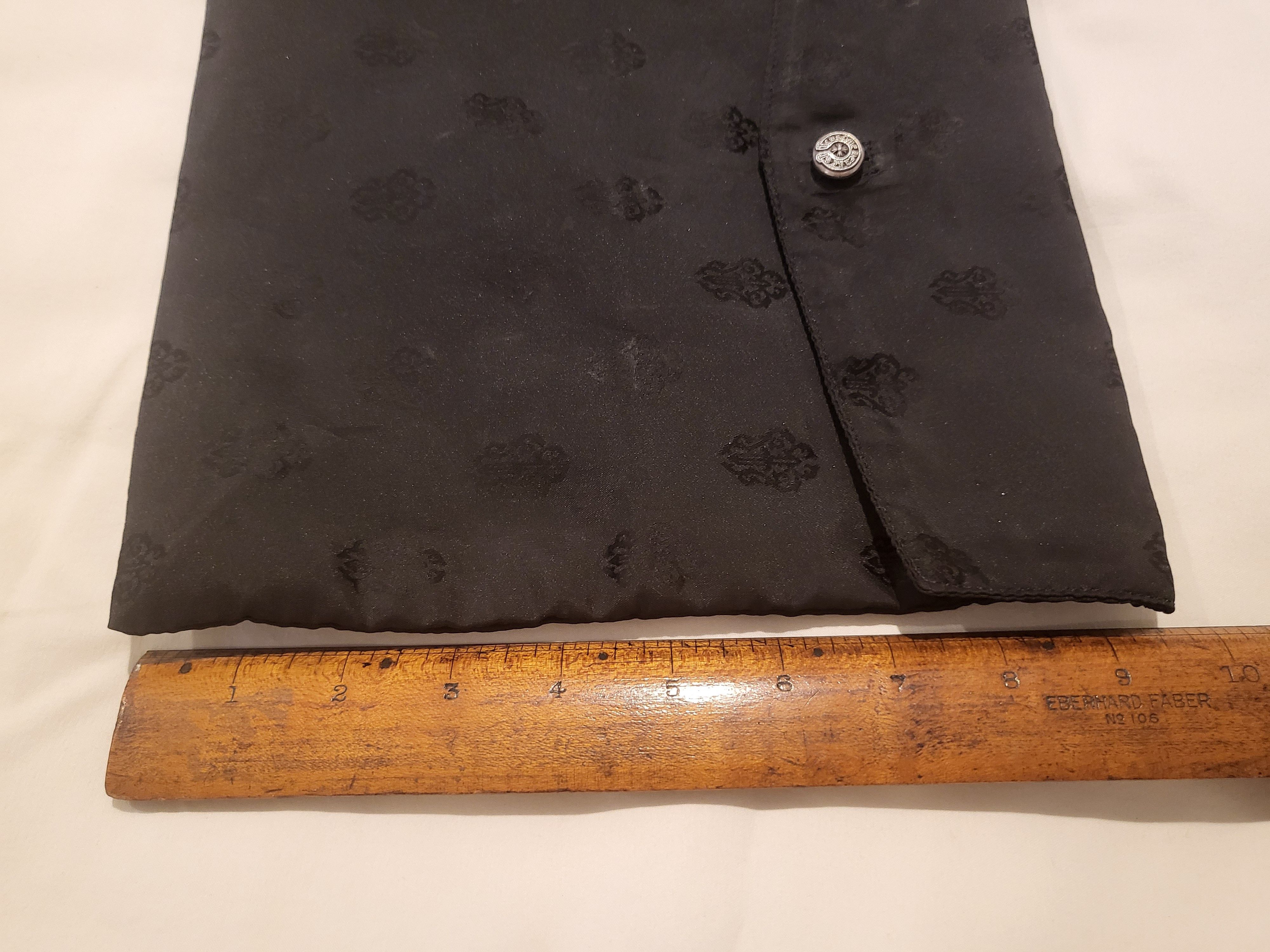 Chrome Hearts Chrome Hearts Dust Bag Silk Nylon Sterling Button Size ONE SIZE - 2 Thumbnail