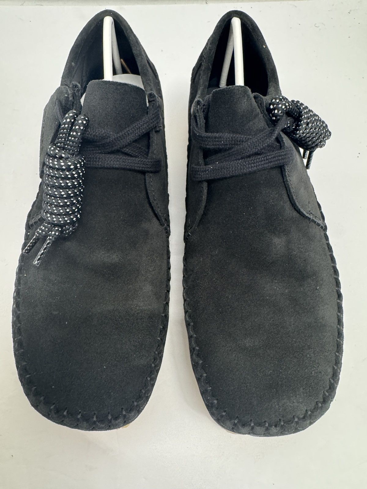 Clarks Clarks Weaver Men's Black Suede Loafers Size US 8.5 / EU 41-42 - 4 Thumbnail