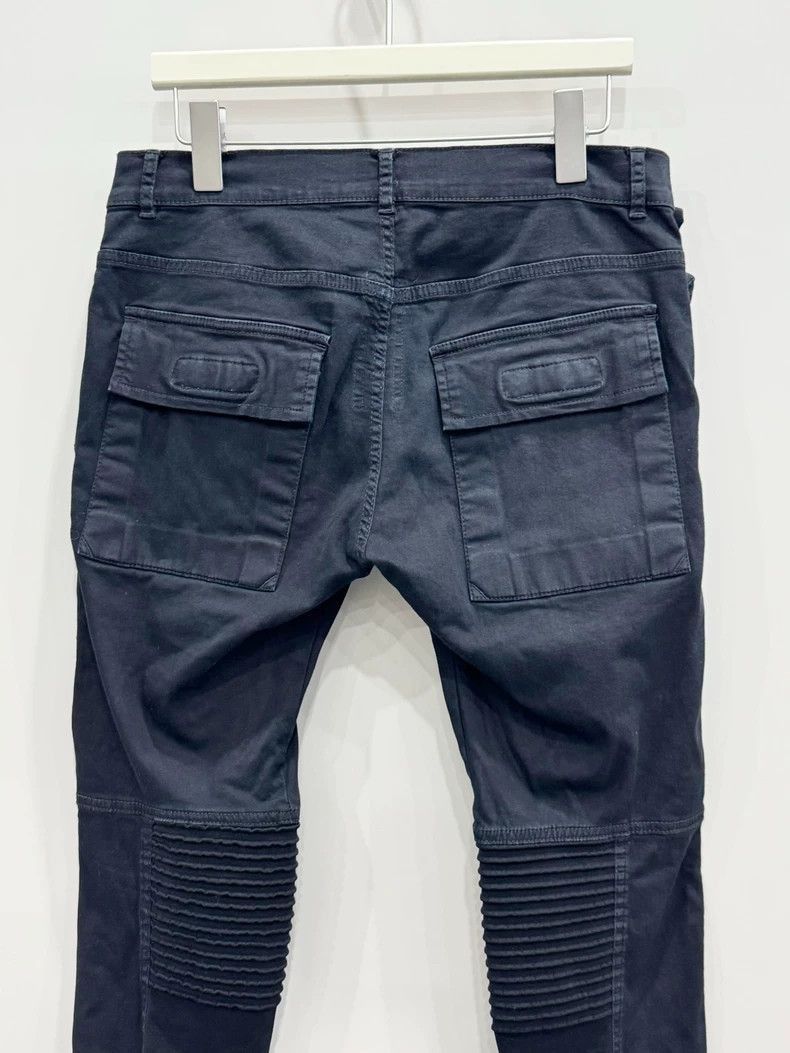Rick Owens Rick Owens Black Motorcycle Denim Pants Size 32-2505 Size US 32 / EU 48 - 5 Thumbnail