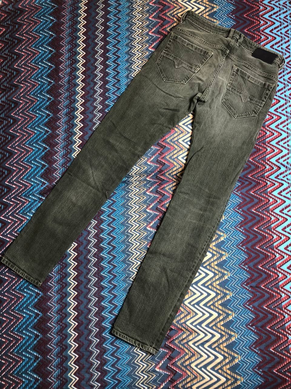 Diesel × Vintage Vintage Y2K Diesel THOMMRE-SP denim faded stretwear style Size US 32 / EU 48 - 19 Thumbnail