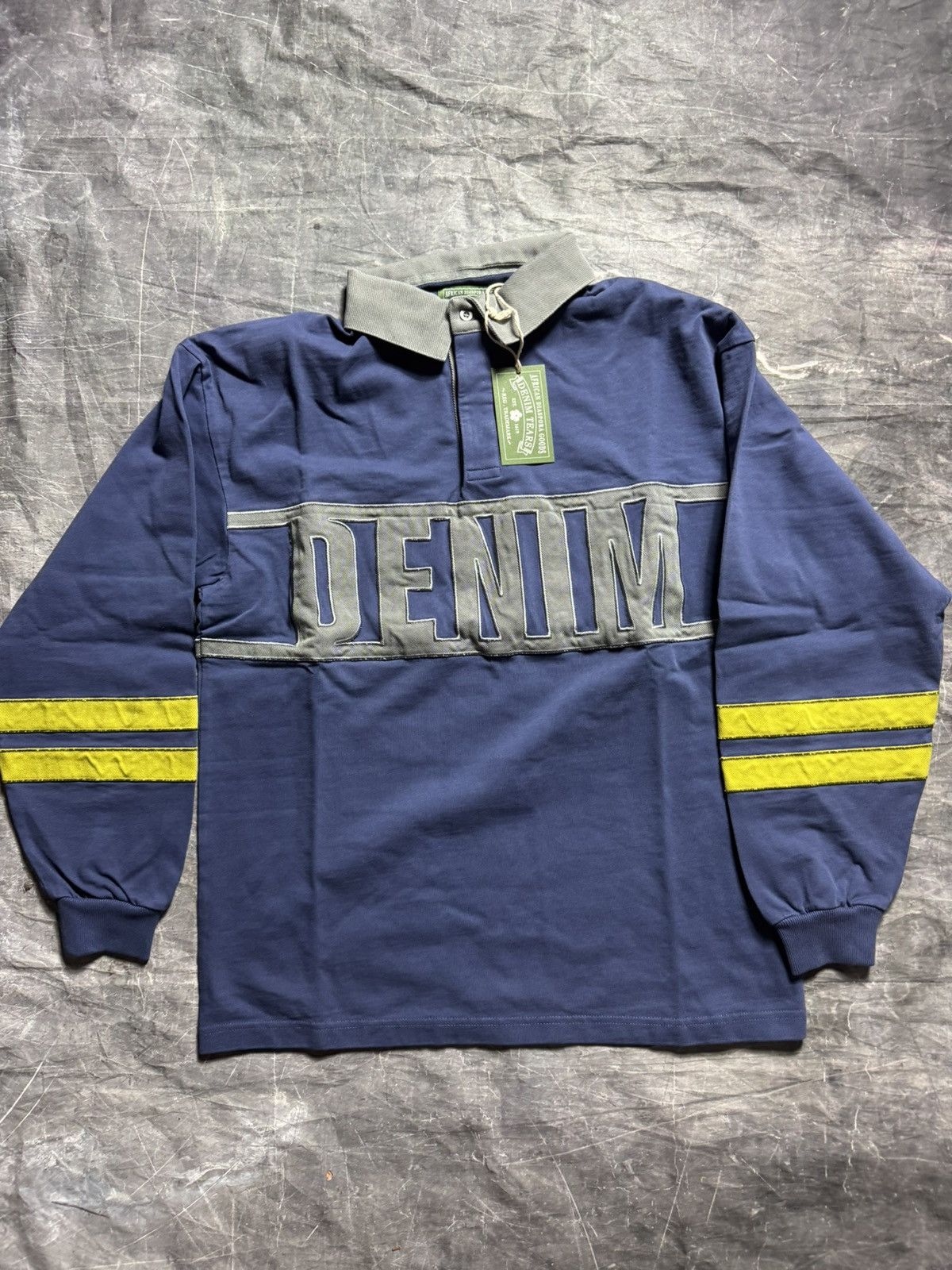 Denim Tears down by the Tears Rugby Shirt