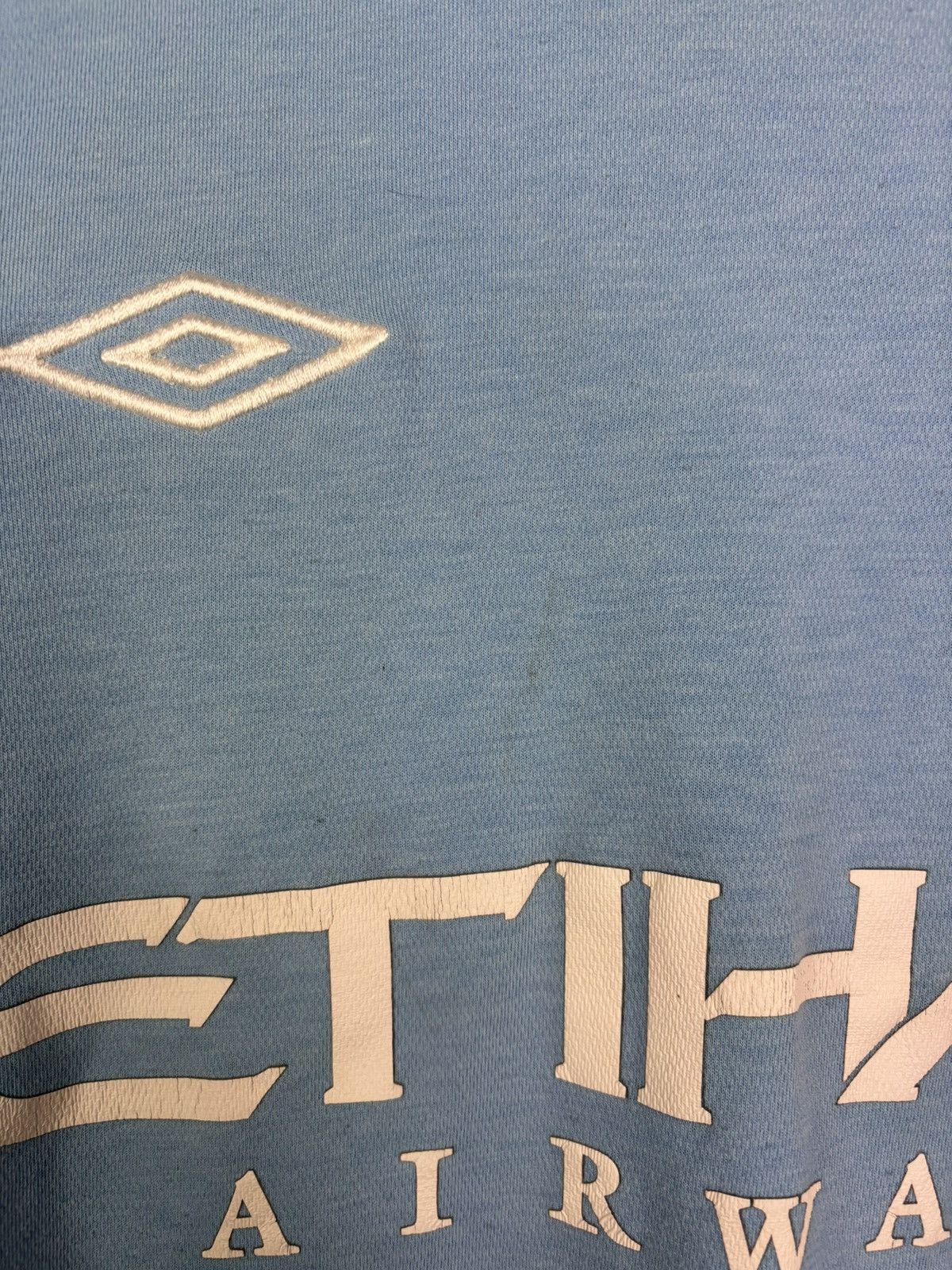 Umbro MANCHESTER CITY 2009-10 #10 ROBINHO FOOTBALL SOCCER JERSEY Size US S / EU 44-46 / 1 - 9 Thumbnail