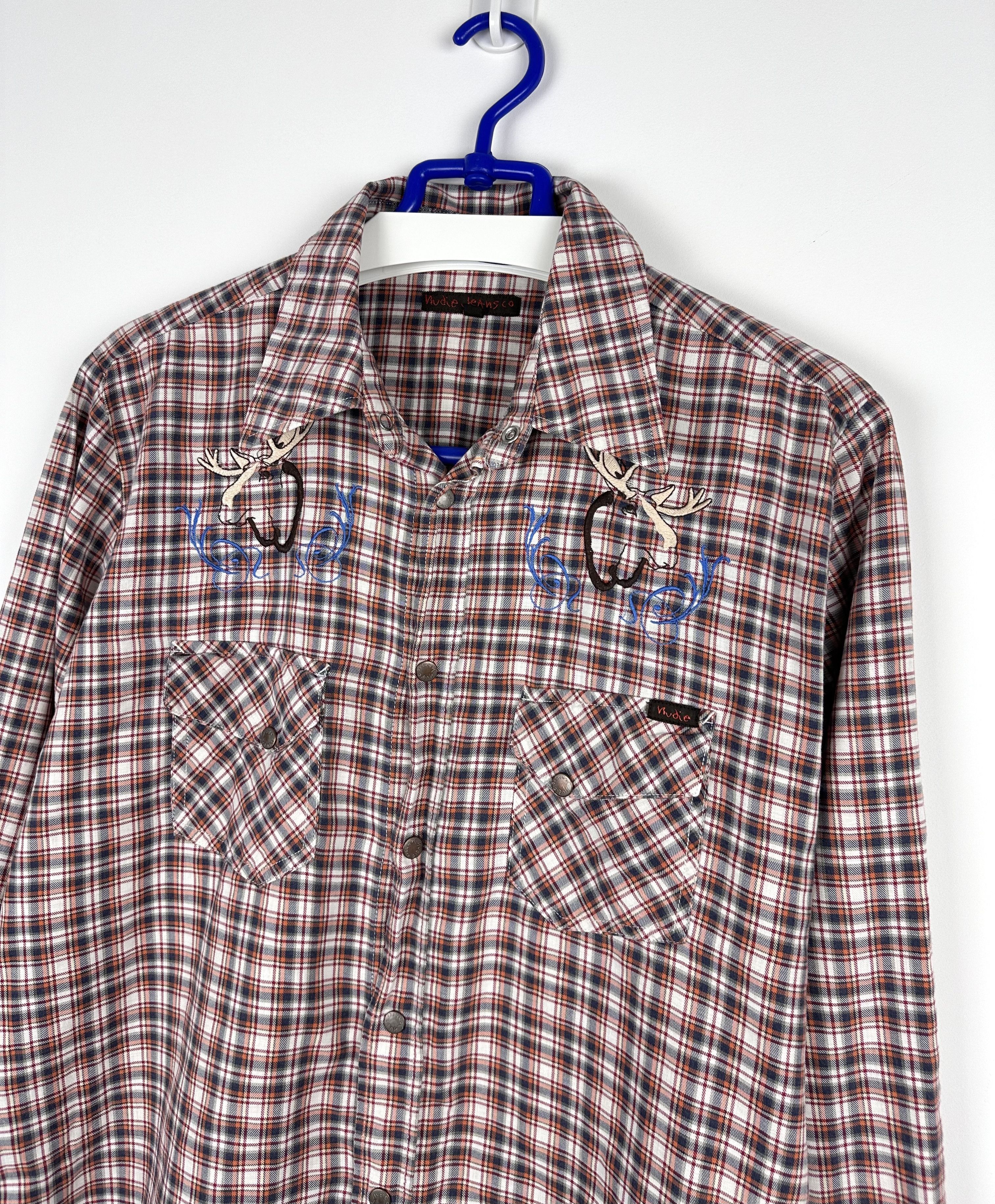 Nudie Jeans Nudie Jeans button up shirt checked hunting Size US L / EU 52-54 / 3 - 2 Thumbnail