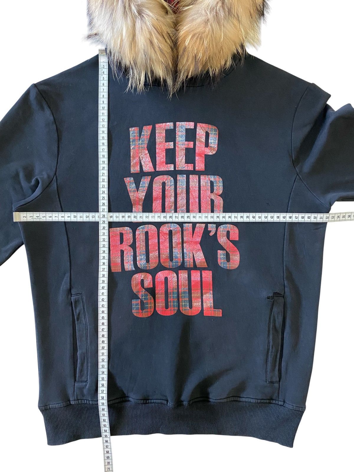 Japanese Brand Fur Z-Plus Sport Active Rock Punk Plaid Studed Hoodie Size US L / EU 52-54 / 3 - 17 Thumbnail