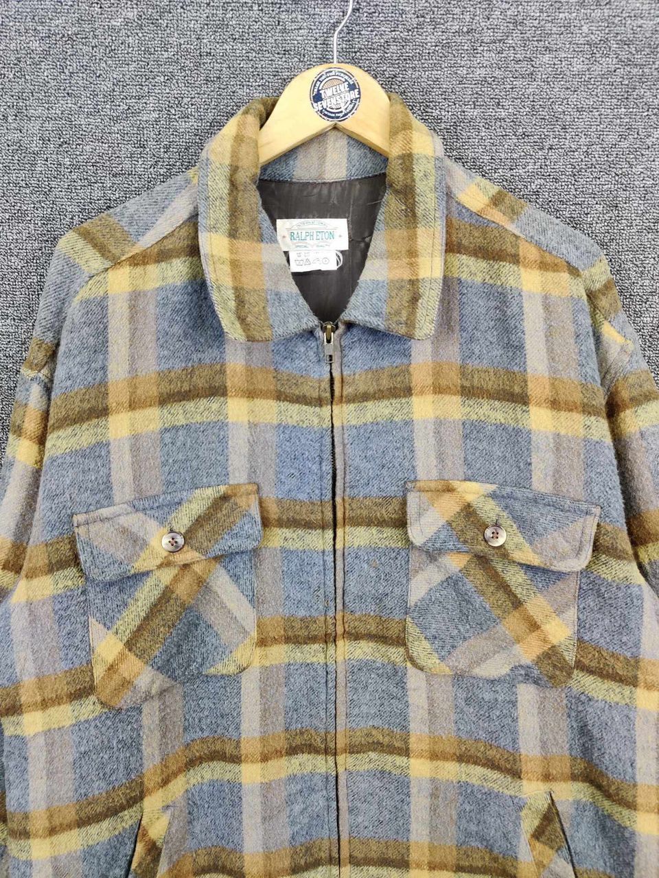 Eton Vintage Ralph Eton Hunting Plaid Flannel Jacket Size US L / EU 52-54 / 3 - 8 Thumbnail