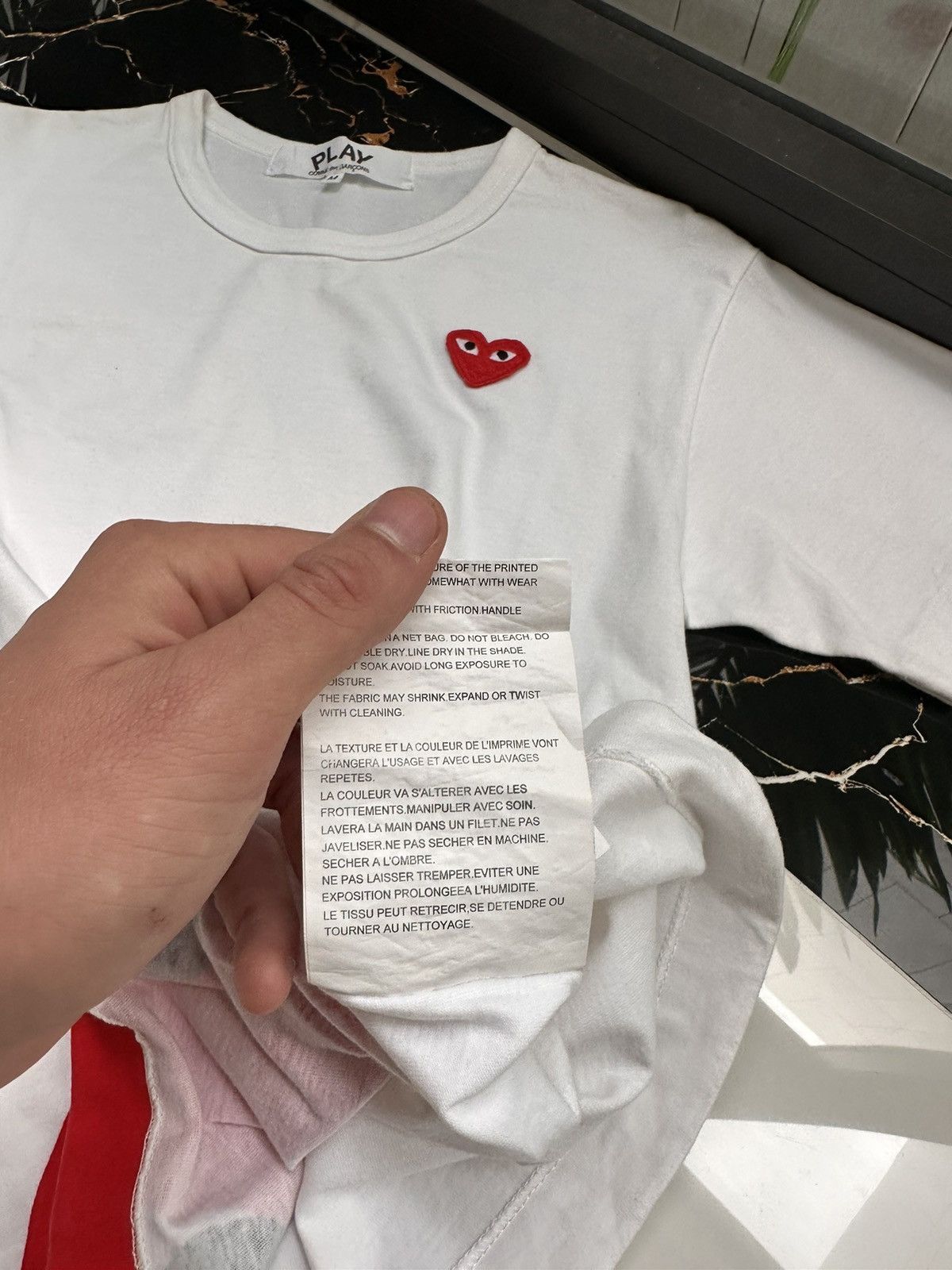 Comme des Garcons × Vintage CDG VINTAGE BIG LOGO LUXURY STREETWEAR T-SHIRT Size US M / EU 48-50 / 2 - 8 Thumbnail