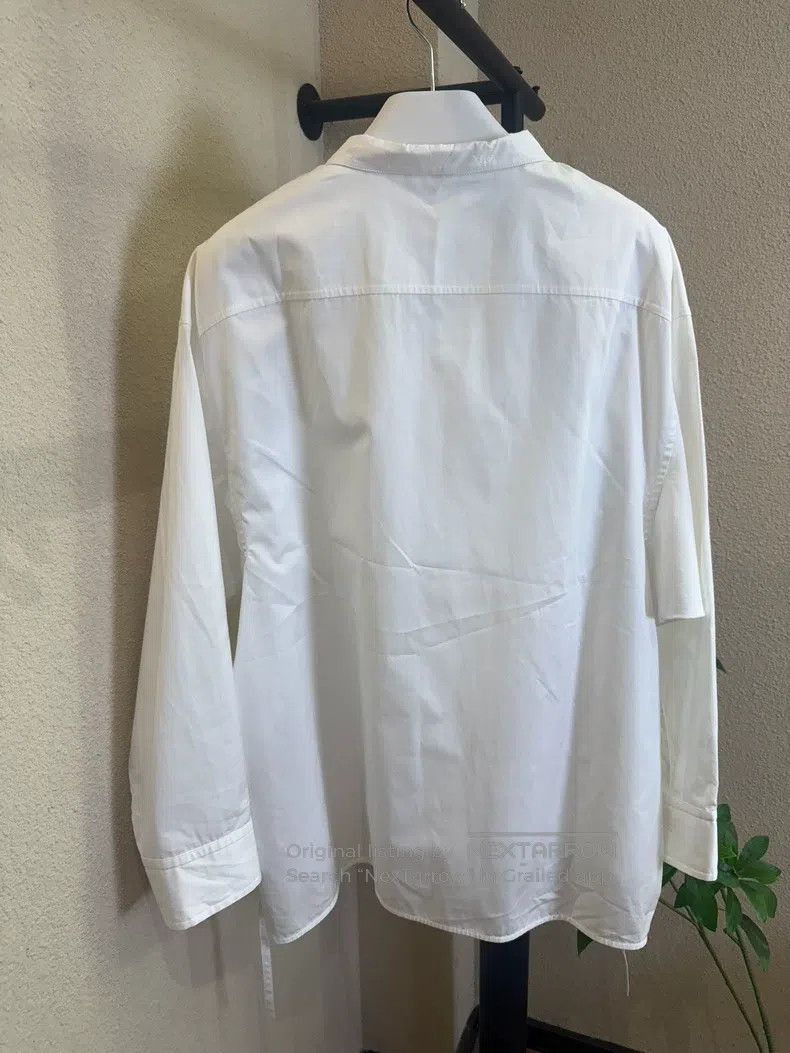 Hermes Hermes Women's Shirt, White Size M / US 6-8 / IT 42-44 - 2 Thumbnail