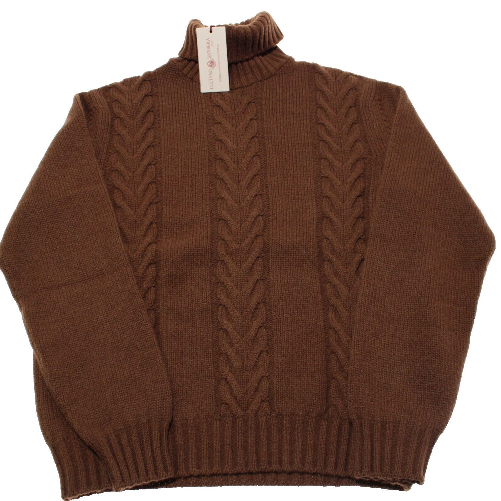 Luciano Barbera Luciano Barbera Sweater Size US M in Brown Size US M / EU 48-50 / 2 - 3 Thumbnail