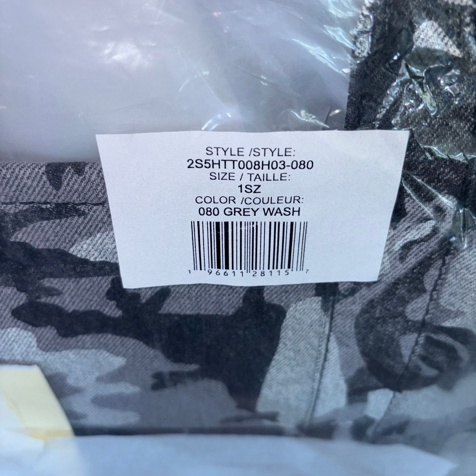 Marc Jacobs NWT Marc Jacobs The Camo Jacquard Large Tote Bag Grey Camo Size ONE SIZE - 9 Thumbnail