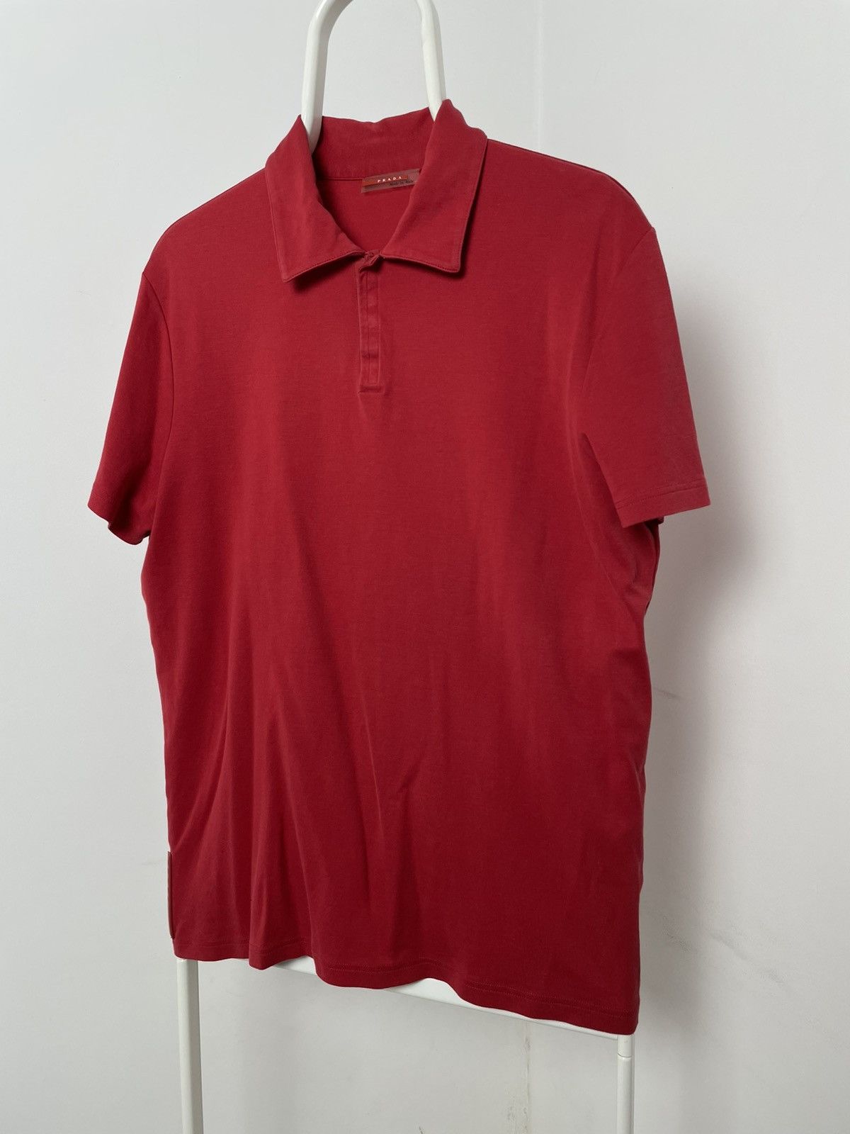 Prada Prada polo red tab on velcro Size US L / EU 52-54 / 3 - 3 Thumbnail