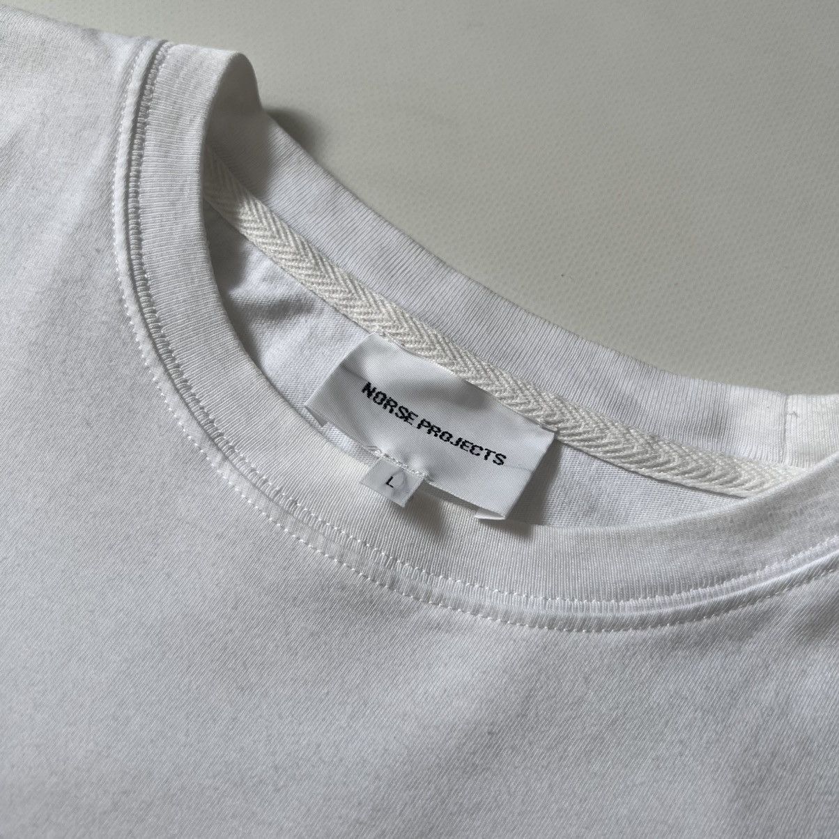 Norse Projects Norse projects logo tee Size US M / EU 48-50 / 2 - 3 Thumbnail