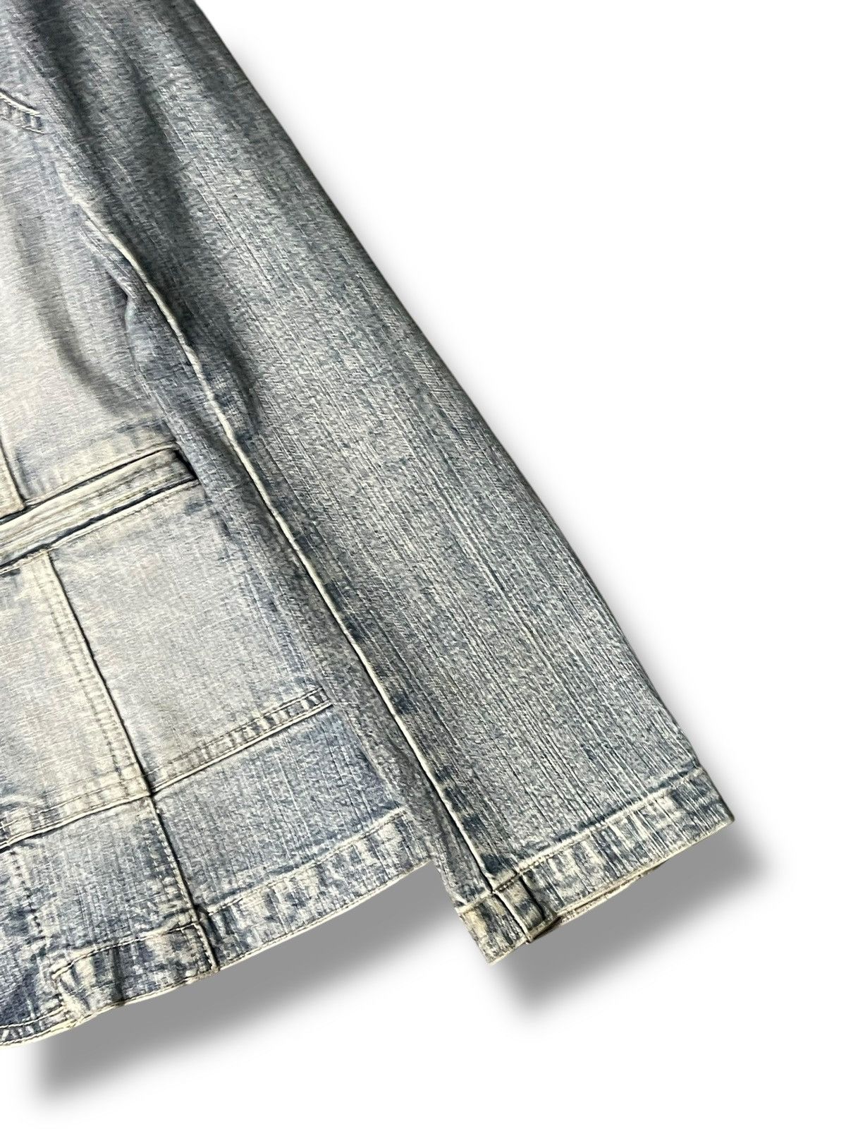 Japanese Brand × Vintage OZOC Japanese Brand Tailored Denim Jacket (84) Size US XXS / EU 40 - 4 Thumbnail