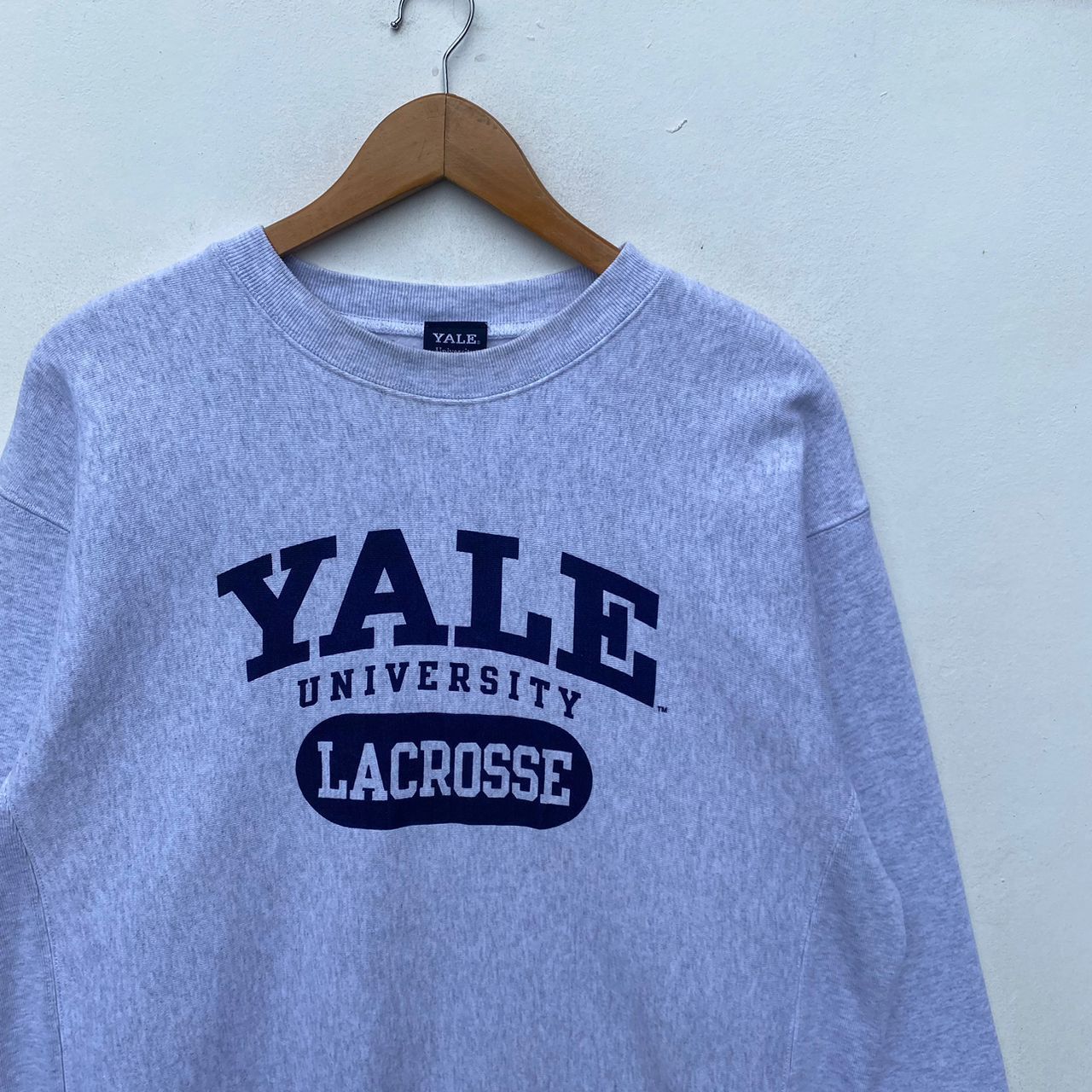 Vintage VINTAGE YALE LACROSSE UNIVERSITY SWEATSHIRT XL PULLOVER Size US XL / EU 56 / 4 - 3 Thumbnail