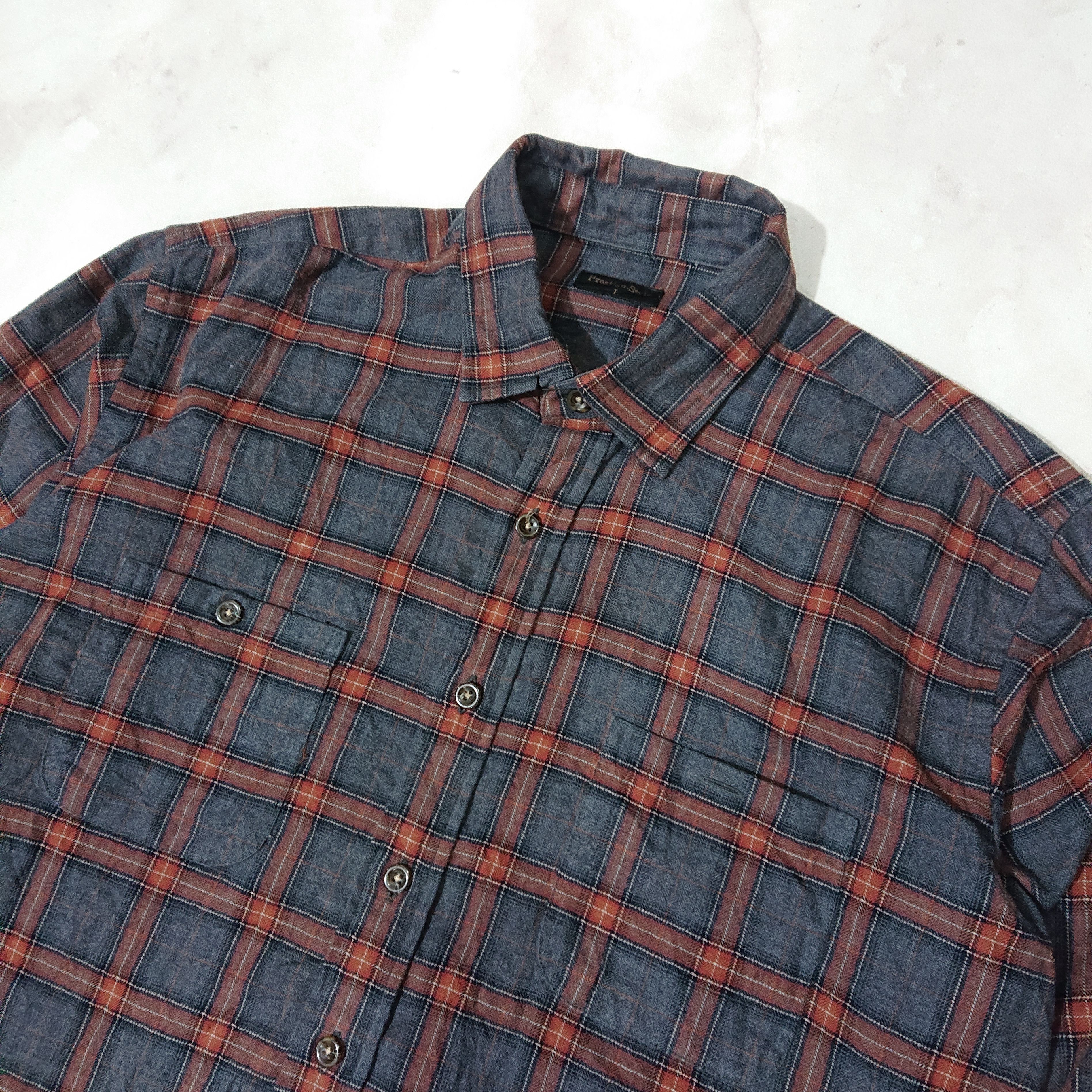 Flannel Plaid Flannel Prestige Style by Topvalu Size US XL / EU 56 / 4 - 1 Thumbnail
