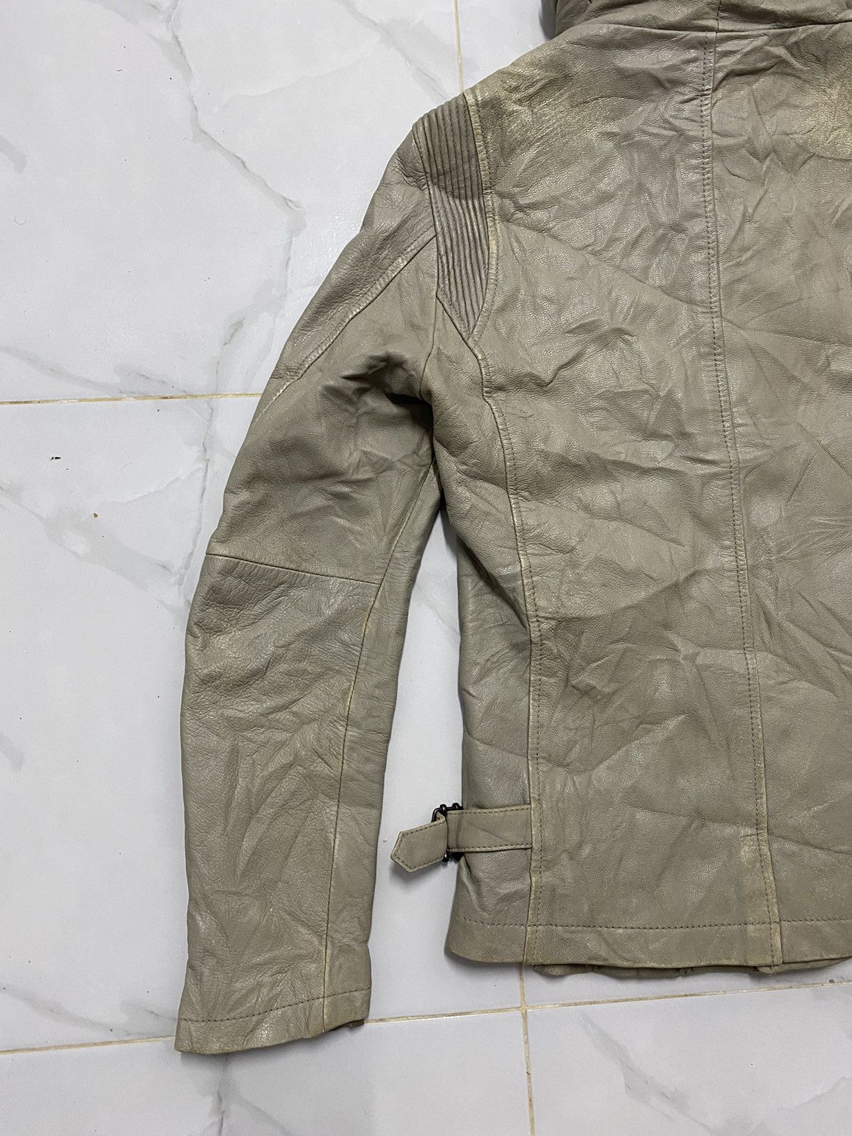 Katharine Hamnett London Katharine Hamnett London Goat Skin / Leather Jacket Size US S / EU 44-46 / 1 - 7 Thumbnail