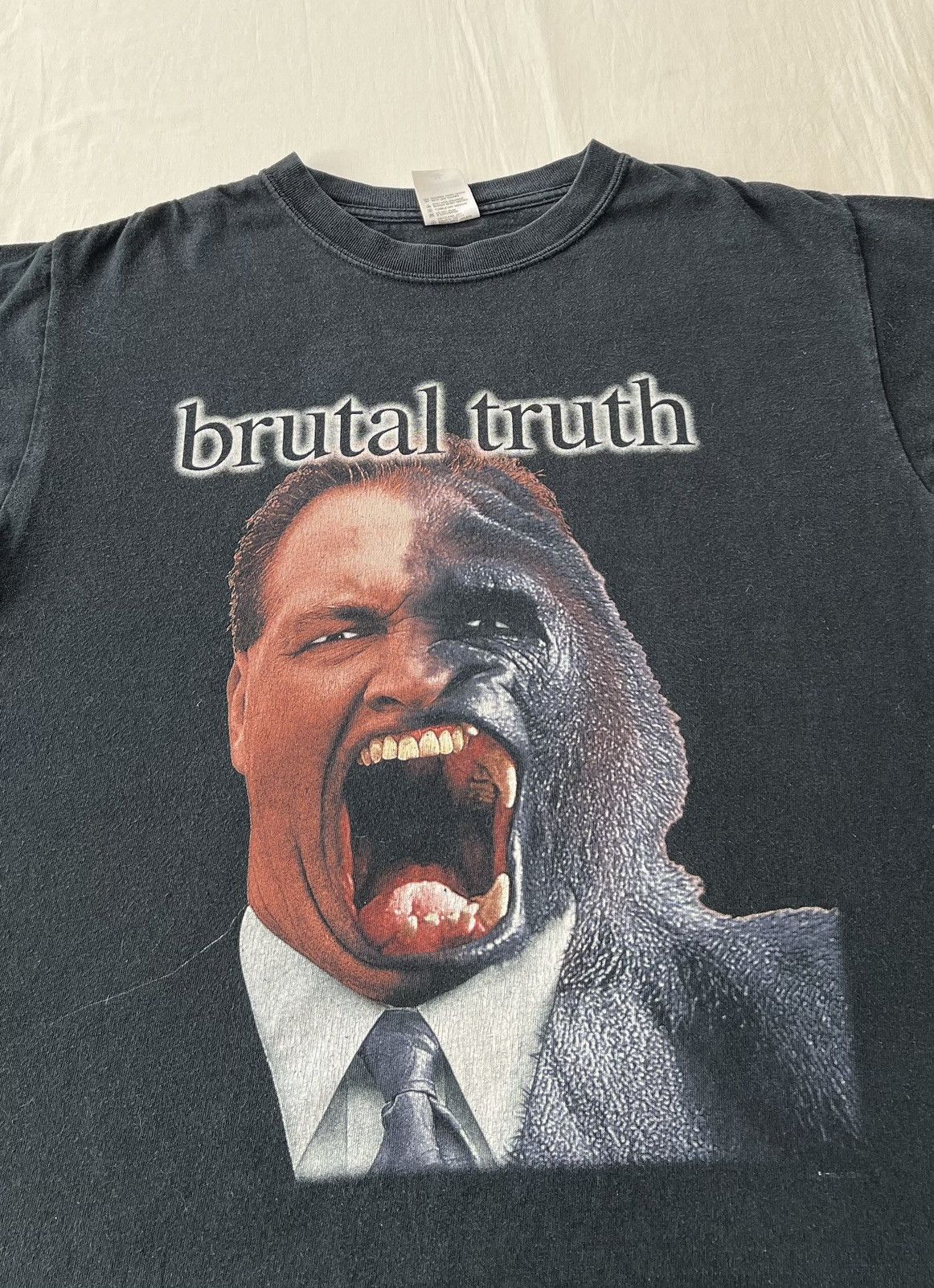 Band Tees Vintage 2000s Brutal Truth Sounds of the Animal Kingdom Tee Size US M / EU 48-50 / 2 - 3 Thumbnail