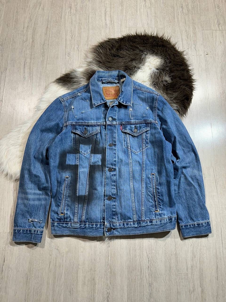 Levi's Vintage Levi’s Custom Denim Jacket Size US L / EU 52-54 / 3 - 1 Thumbnail