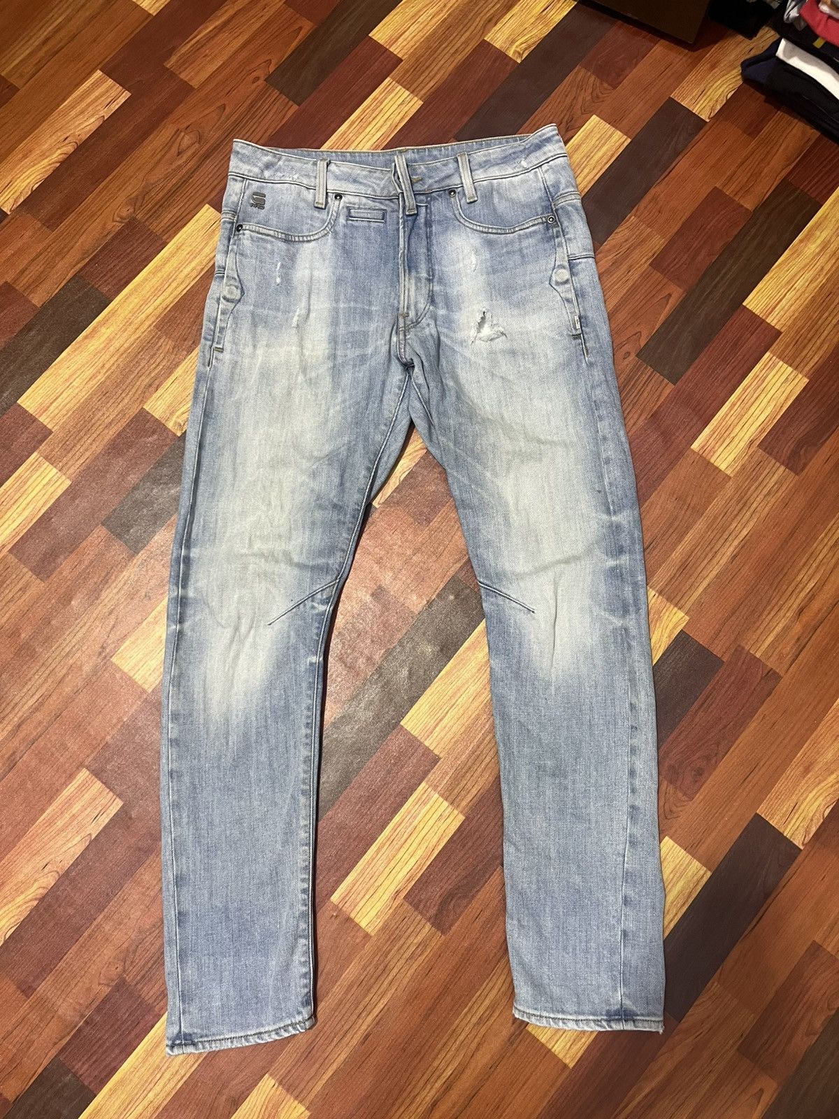 G Star RAW D Staq 3D Skinny Biker Jeans