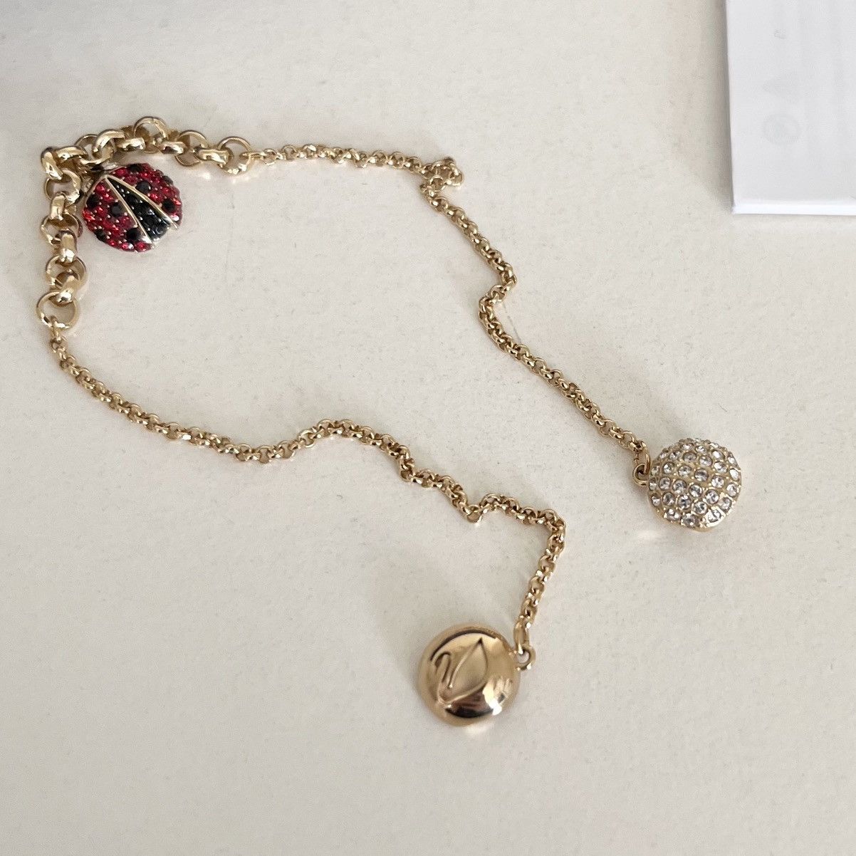 Swarovski Swarovski ladybug pavé charm bracelet Size ONE SIZE - 18 Thumbnail