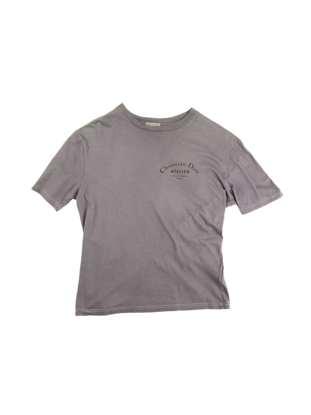 Dior Dior Mens Atelier Purple Dyed T-Shirt X-Small Purple Size US XS / EU 42 / 0 - 1 Thumbnail