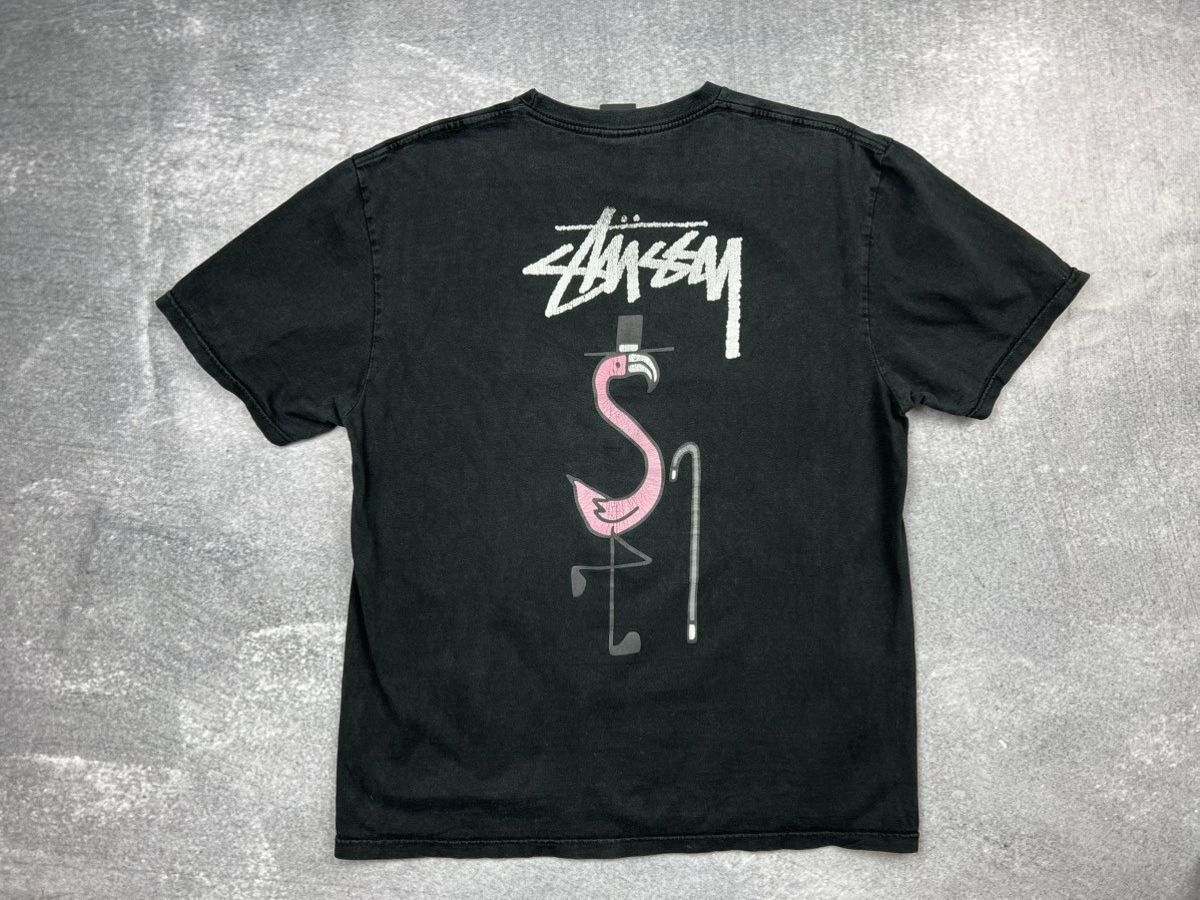 Stussy Vintage stussy flamingo T-shirt Size US S / EU 44-46 / 1 - 8 Thumbnail