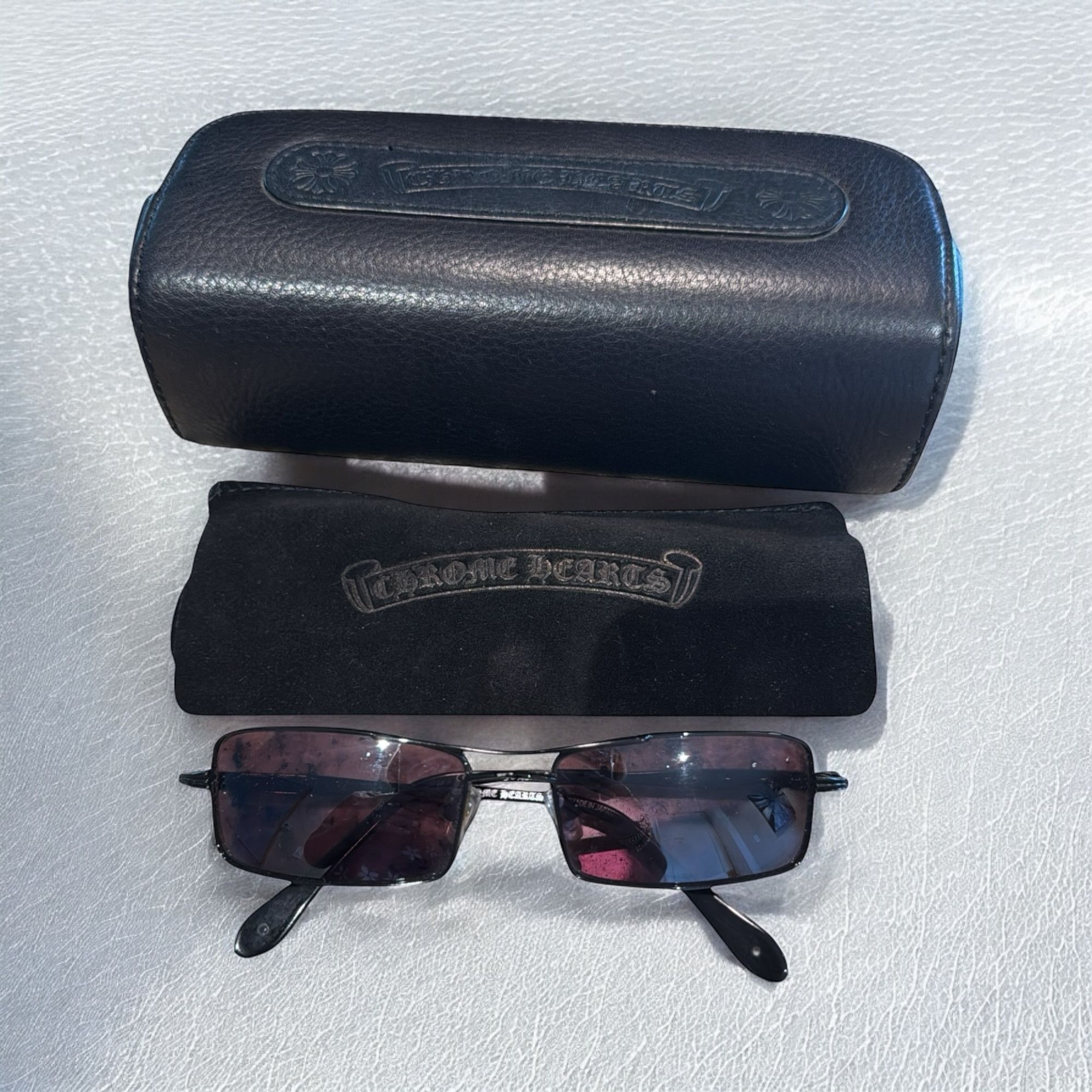 Chrome Hearts 🏆 RARE 🏆 Chrome Hearts Johnson Sunglasses Size ONE SIZE - 1 Thumbnail