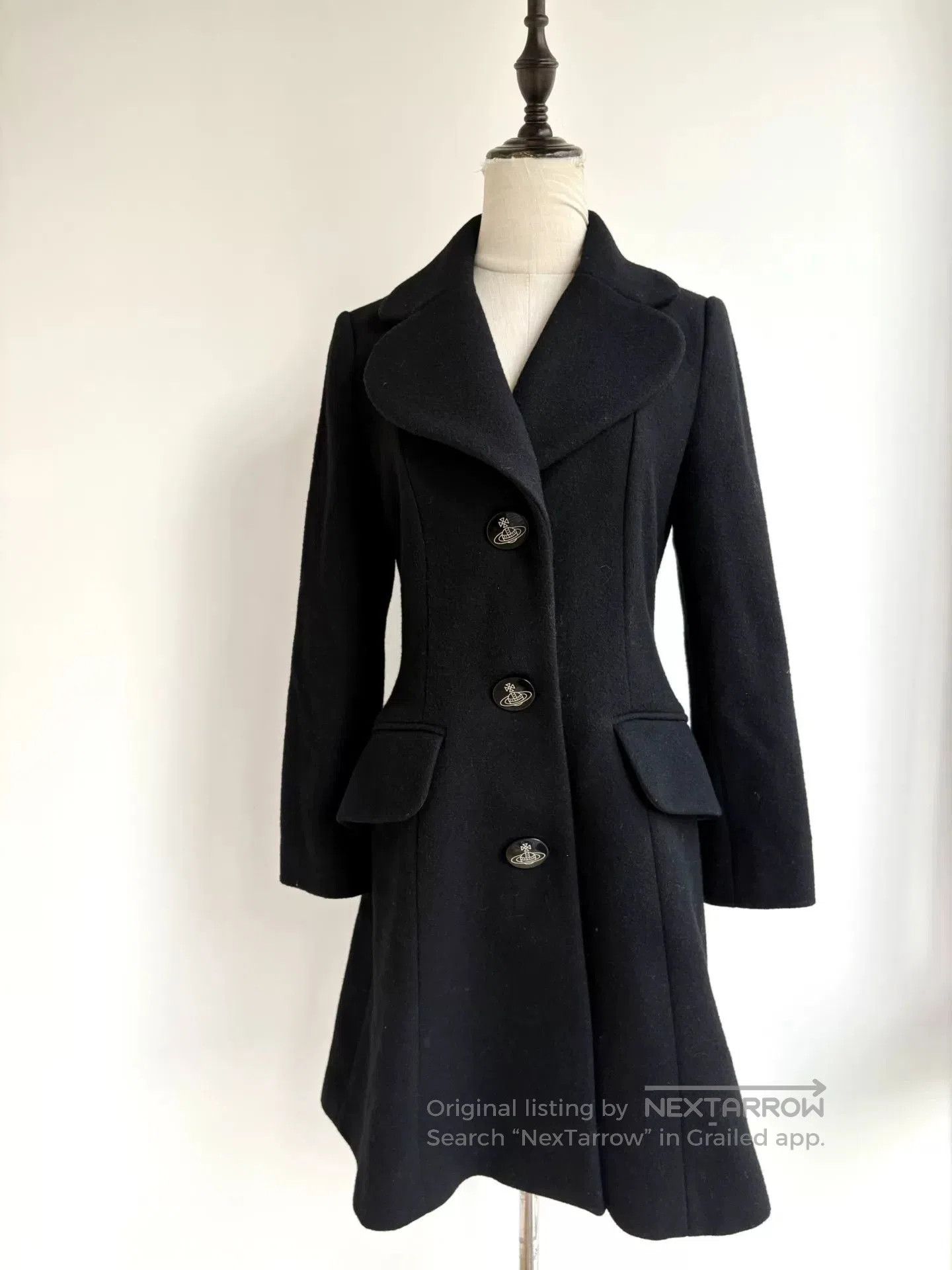 Vivienne Westwood Vivienne Westwood Vintage Black Coat. Size S / US 4 / IT 40 - 1 Thumbnail
