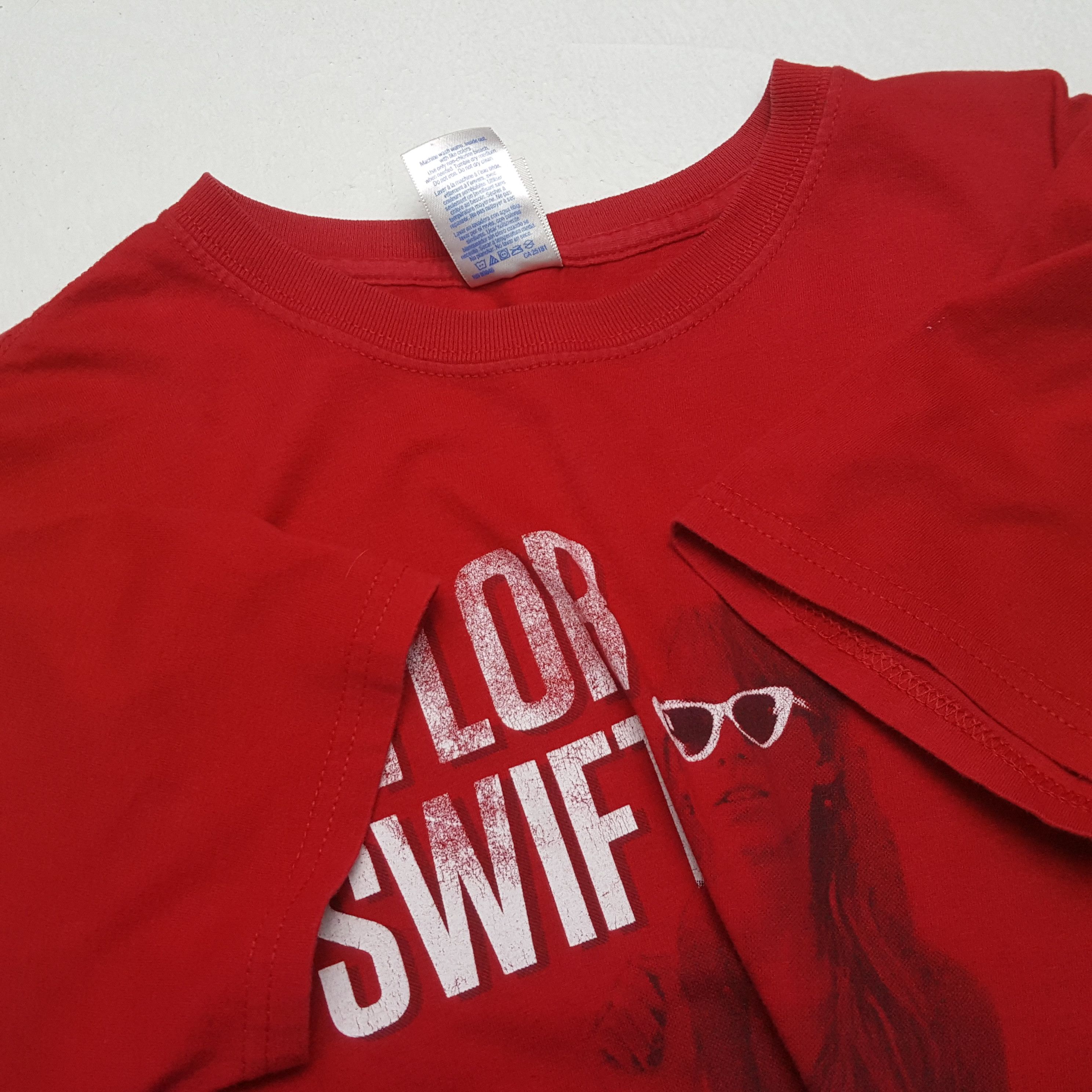Band Tees × Vintage TAYLOR SWIFT Music Singer Streetwear Tshirt Size US M / EU 48-50 / 2 - 6 Thumbnail