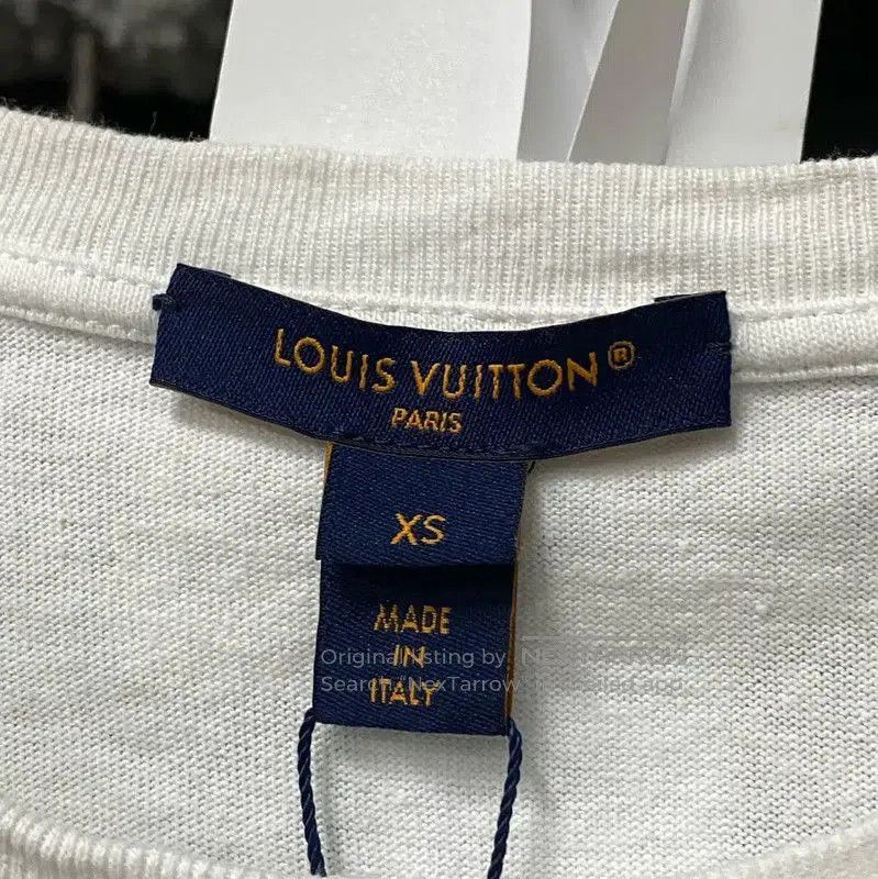 Other Louis Vuitton White XS Graphic T. Size XS / US 0-2 / IT 36-38 - 5 Thumbnail