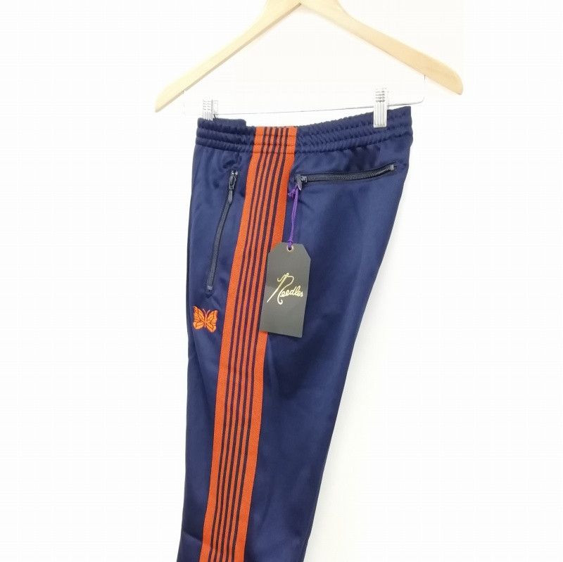Needles Sweat Pants Narrow Track Side tape Navy Size US 35 - 4 Thumbnail