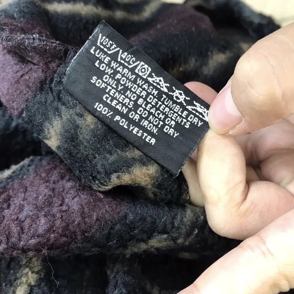 Jack Wolfskin × Polartec Vintage JACK WOLFSKIN x POLARTEC Aztec Navajo Fleece Jacket Size US L / EU 52-54 / 3 - 5 Thumbnail