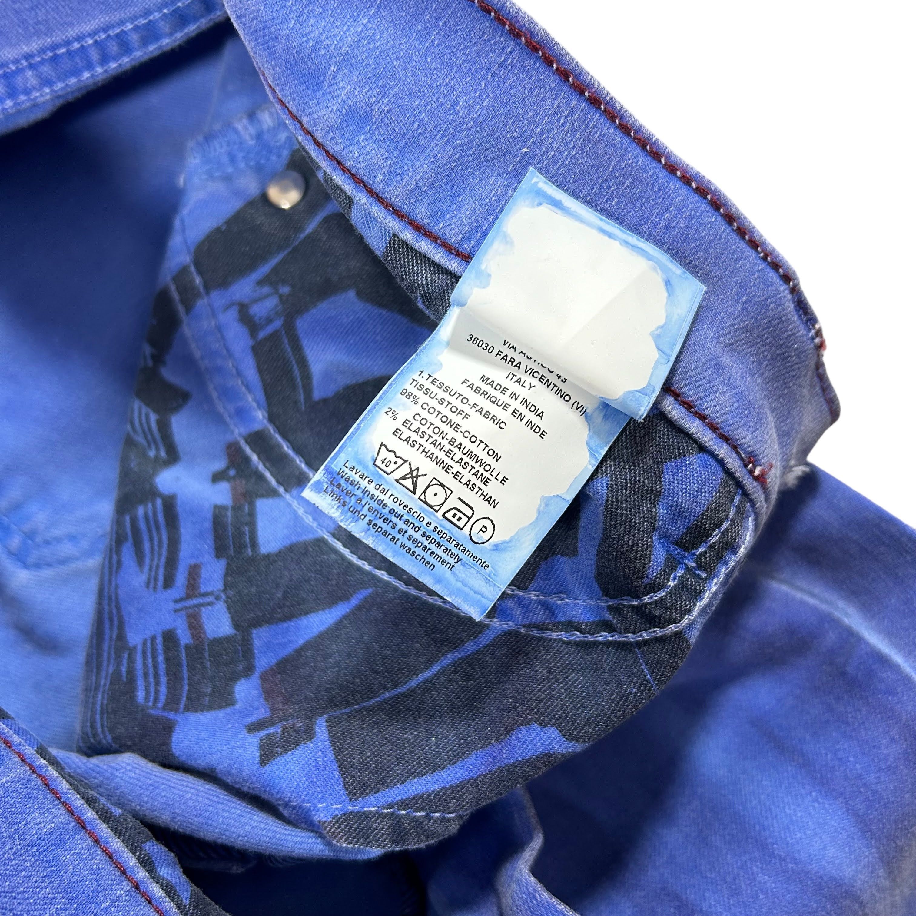 Marithe + Francois Girbaud Marithe Francois Girbaud Boyfriend Blue Cloud Slim Jeans 28 Size 28" / US 6 / IT 42 - 9 Thumbnail