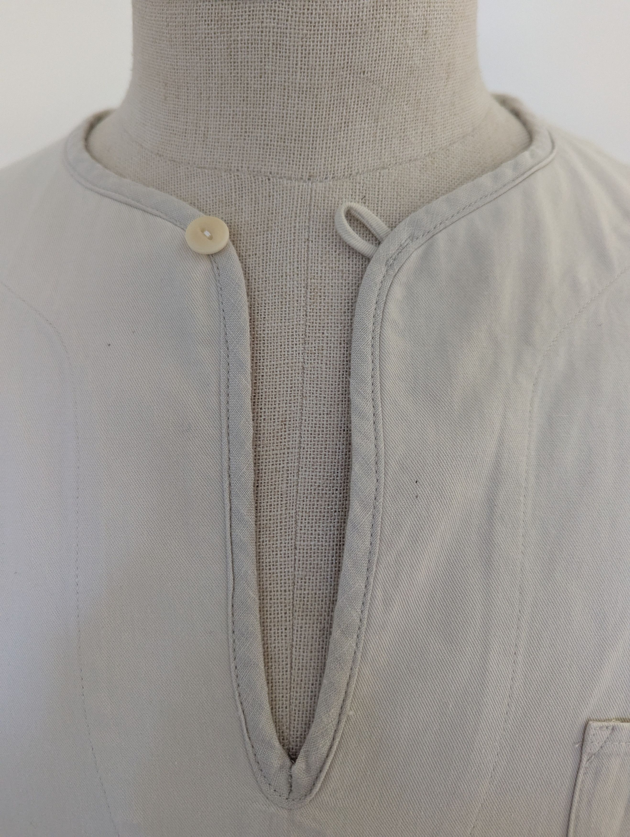 Visvim 18AW Border Tunic P.O. VT Kerchief (Giza) Size US S / EU 44-46 / 1 - 3 Thumbnail