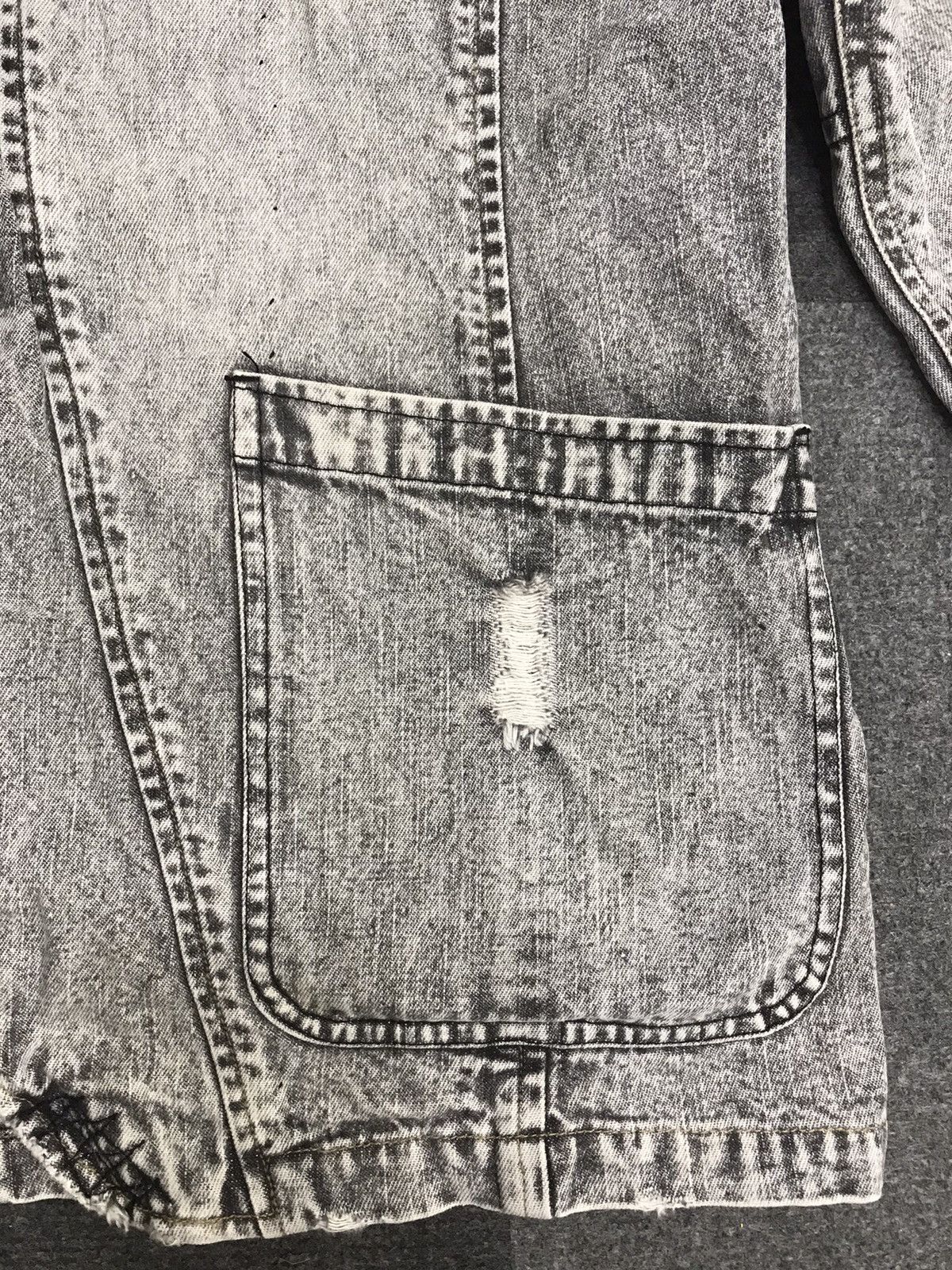 Japanese Brand in the attic Japan Punk Seditionaries Distresed Chore Jacket Size US M / EU 48-50 / 2 - 9 Thumbnail