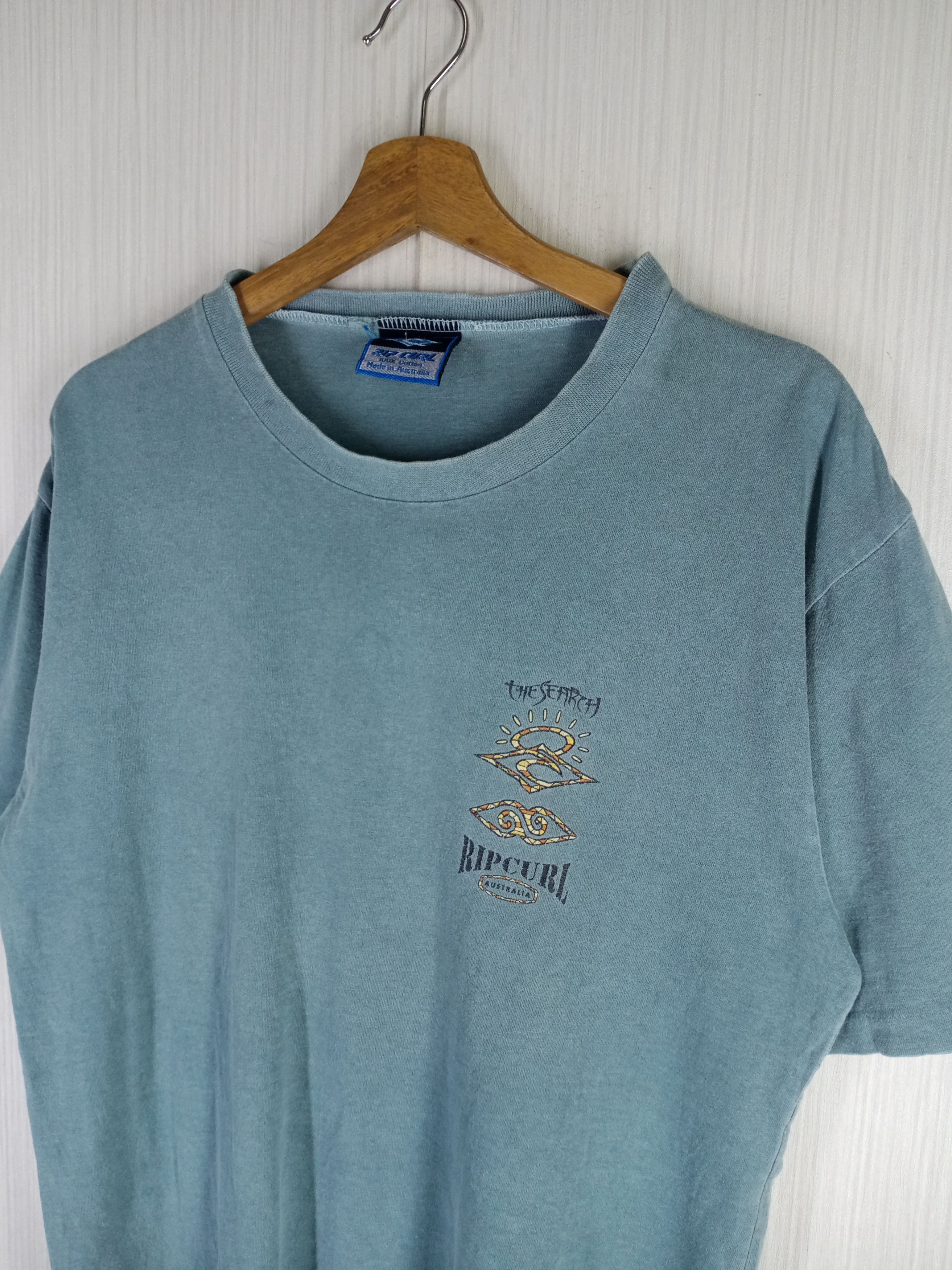 Rip Curl Rare Vintage 90s RipCurl Australia The Search Tshirt Size US L / EU 52-54 / 3 - 5 Thumbnail
