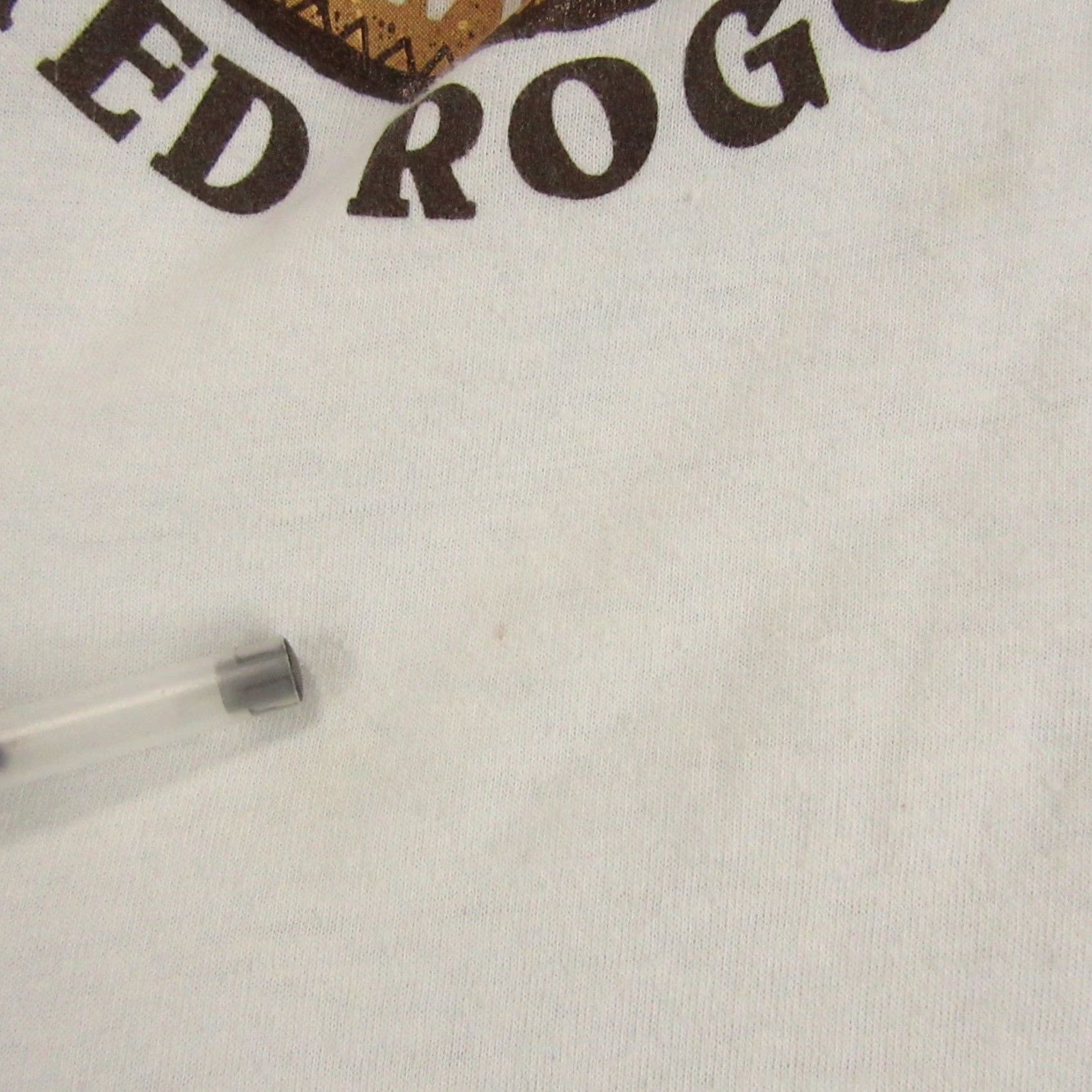 FRED vtg 80s NBC FRED ROGGIN HALL OF SHAME LOS ANGELES TV RINGER T-Shirt S california shirts Mens White 80s 90s Size US S / EU 44-46 / 1 - 7 Thumbnail
